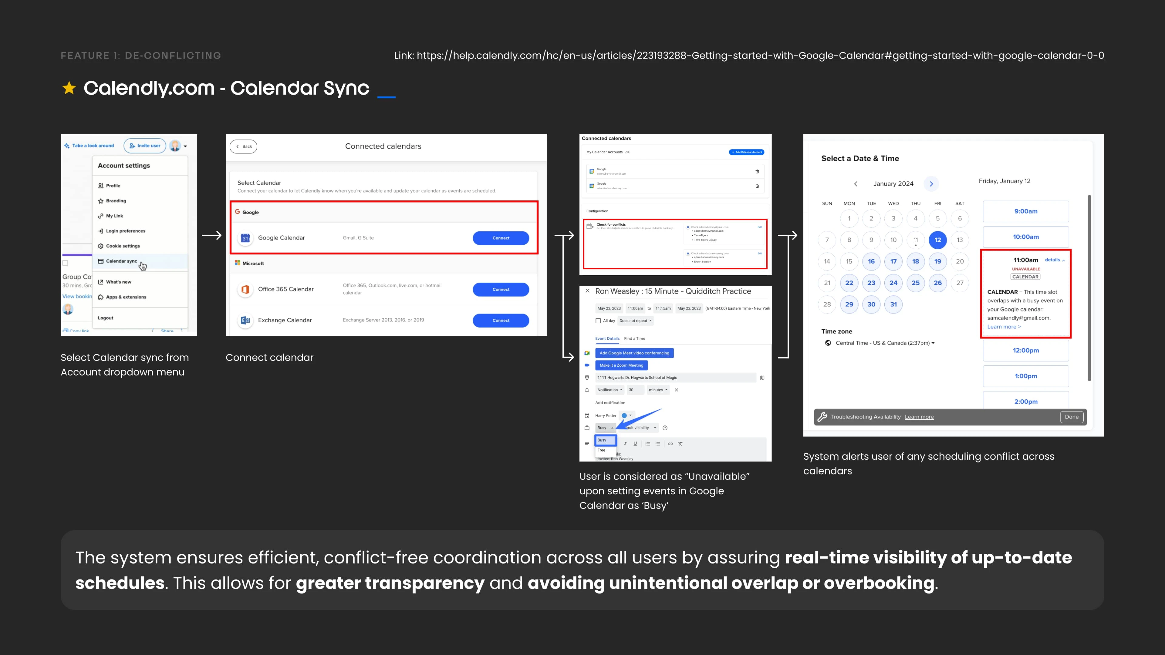 Calendly.com - Calendar Sync