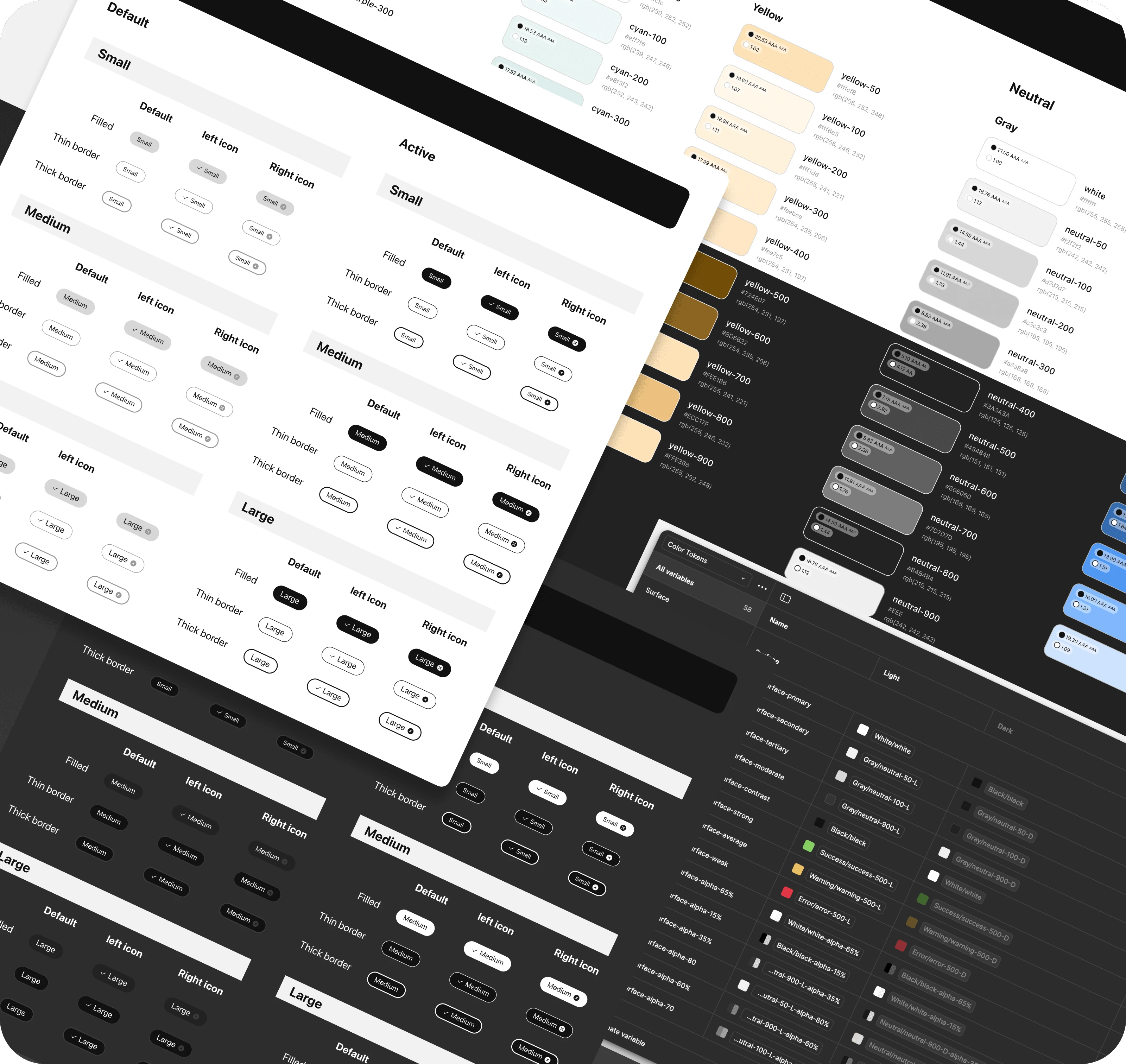 Design System Variables & Design Tokens Implementation