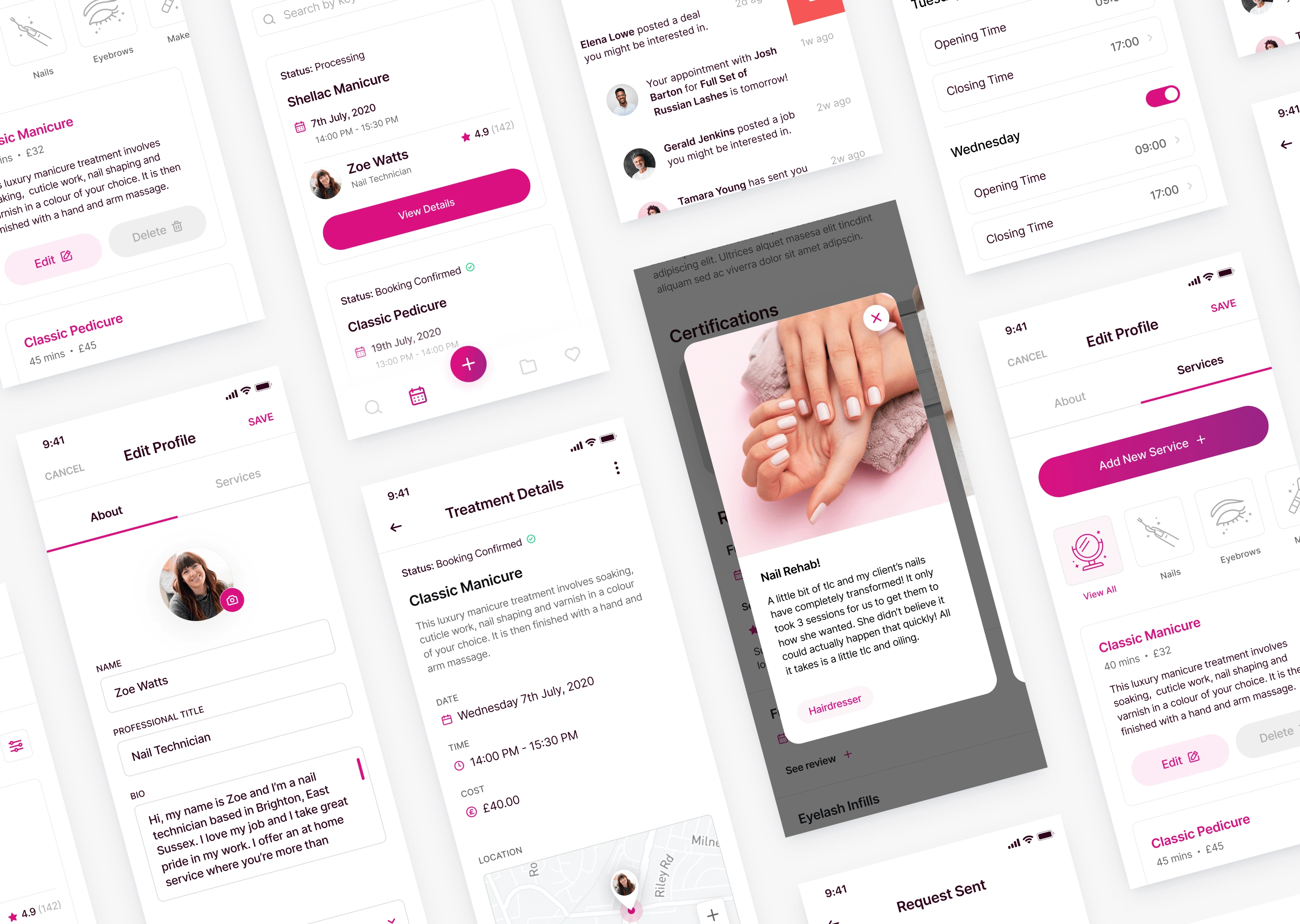 Beautilio App Design