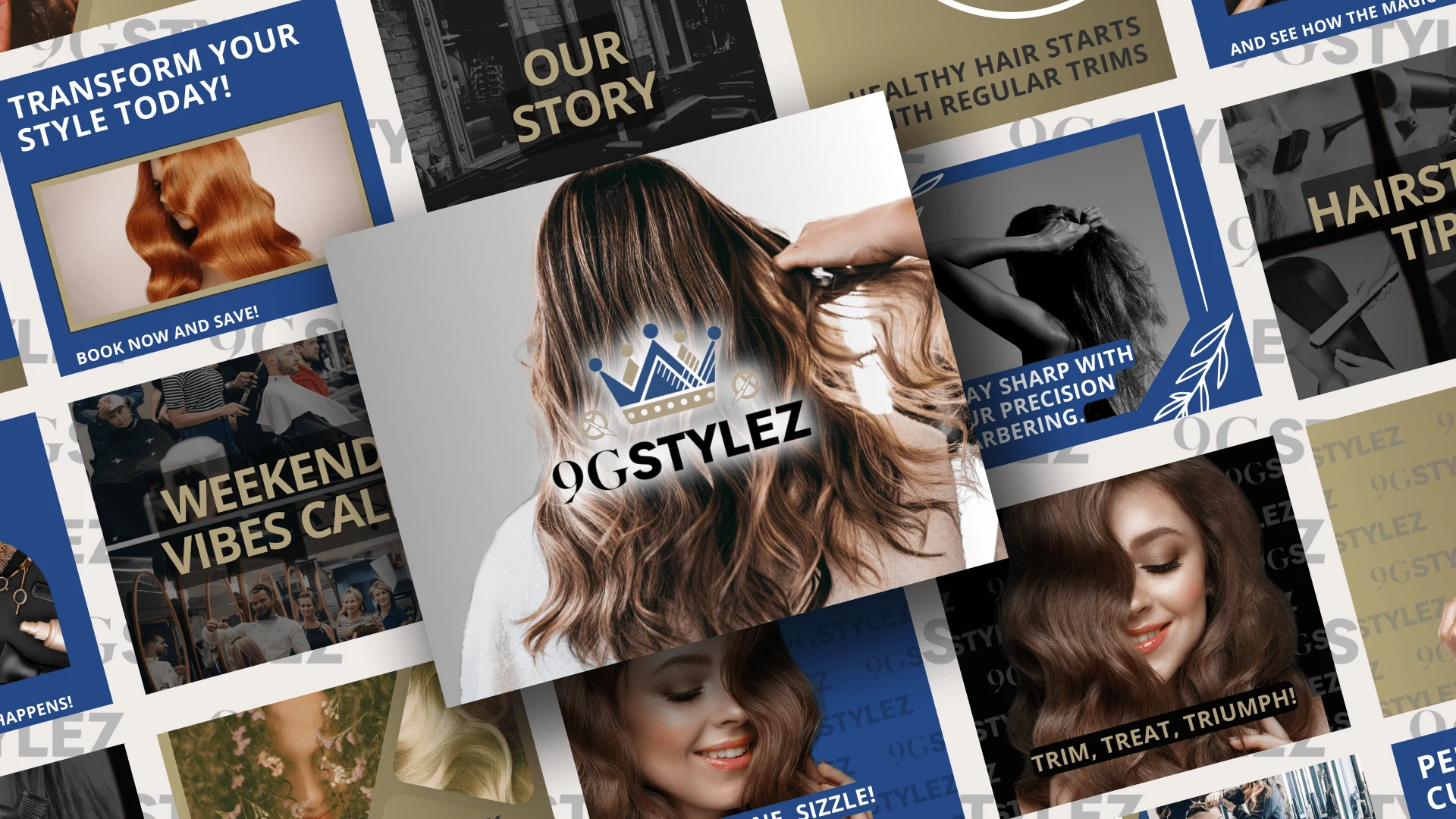 Social Media Design and Strategy for 9GStylez