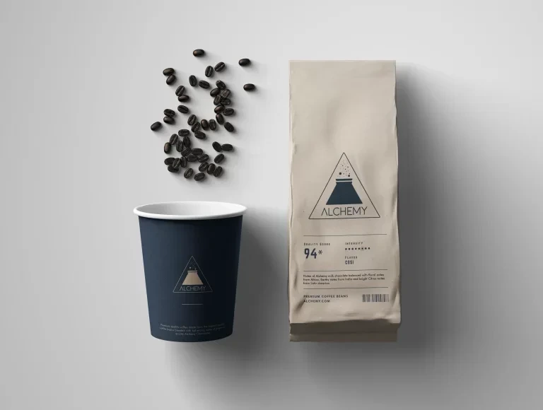 Coffee Beans MockUp