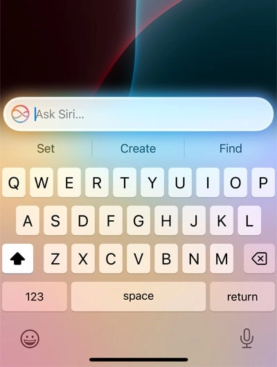 You now have the option to connect with Siri through text. Image from Apple’s official website.