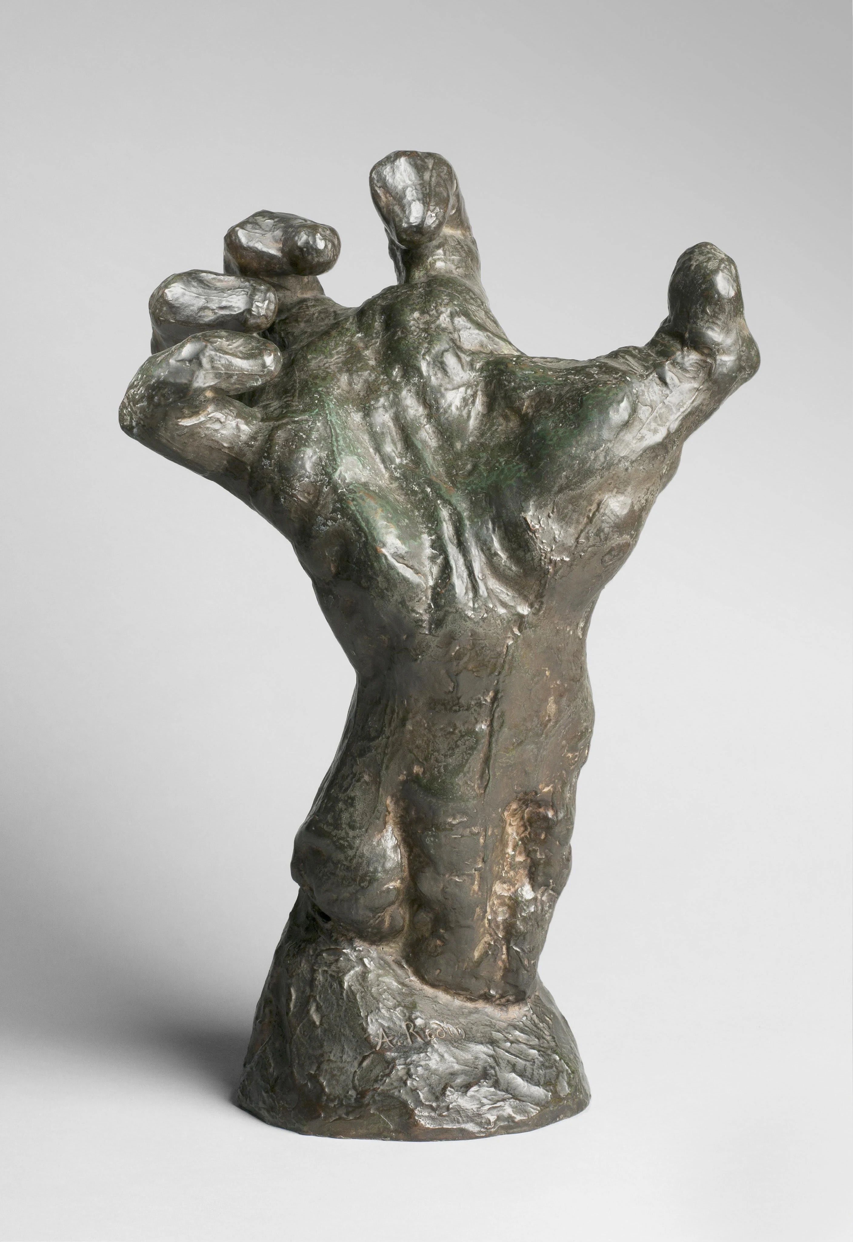 The clenched Hand. Modeled c. 1885; cast 1925, Artist/maker: Auguste Rodin, French, 1840 - 1917. Cast by the founder Alexis Rudier, Paris, 1874 - 1952