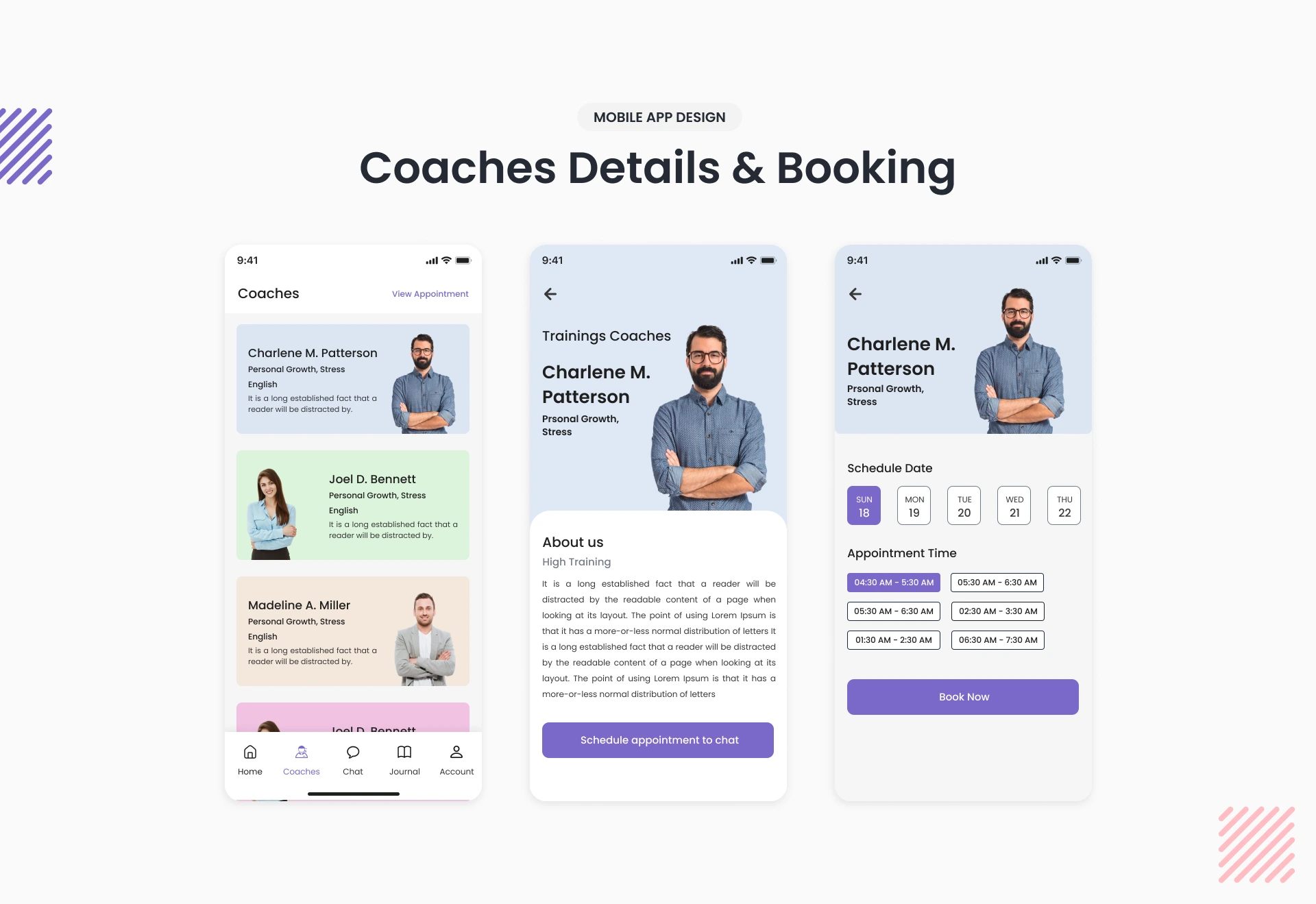 Coaches Details & Booking