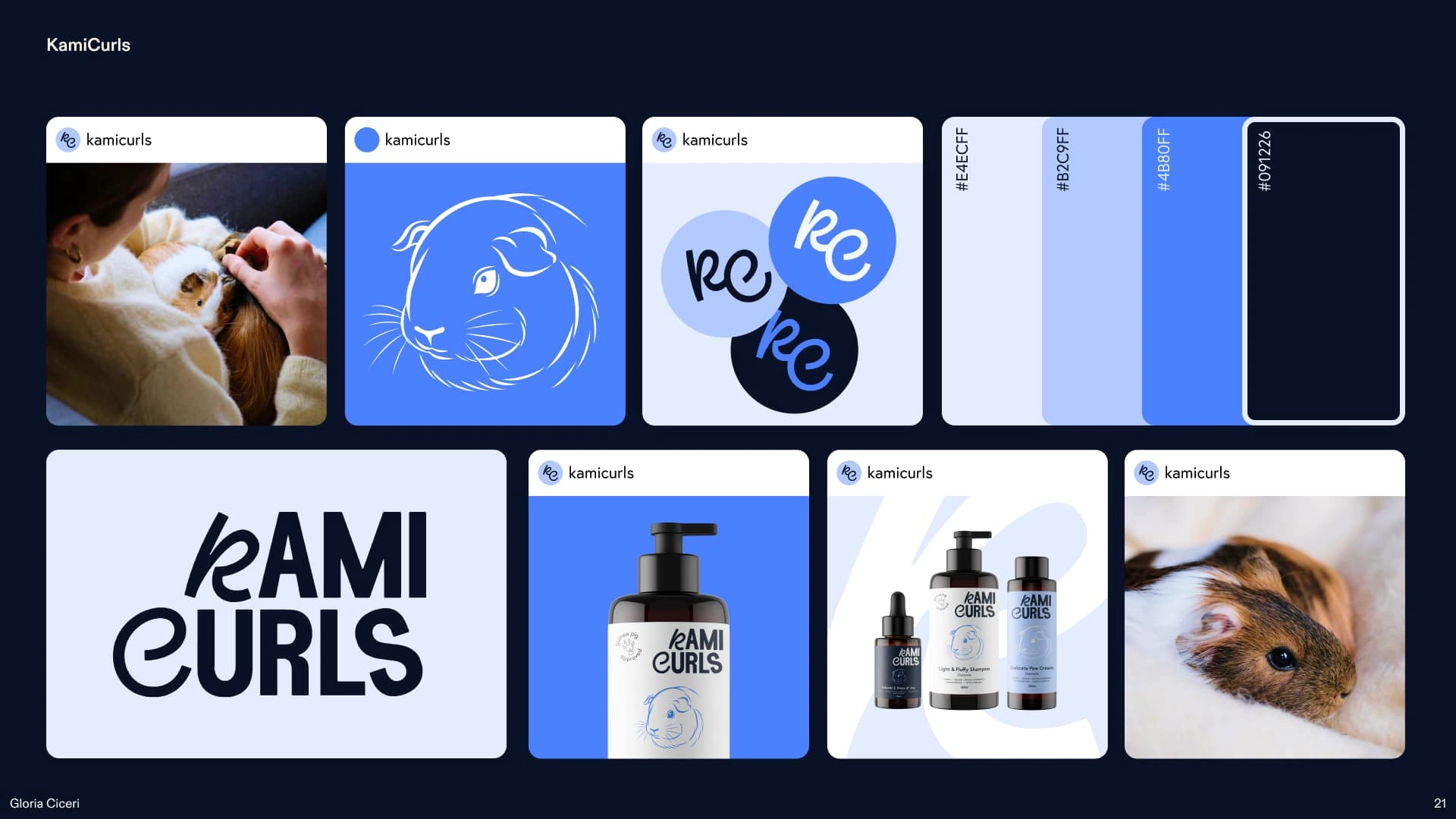 Kami Curls - Branding