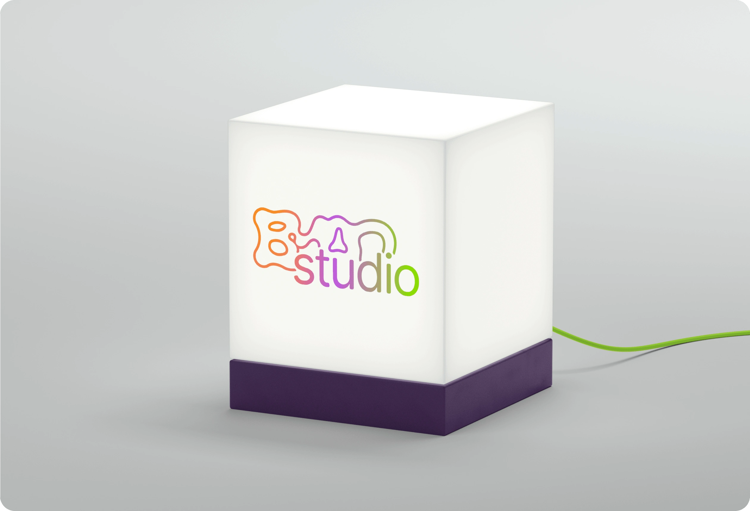 Logo in lightbox