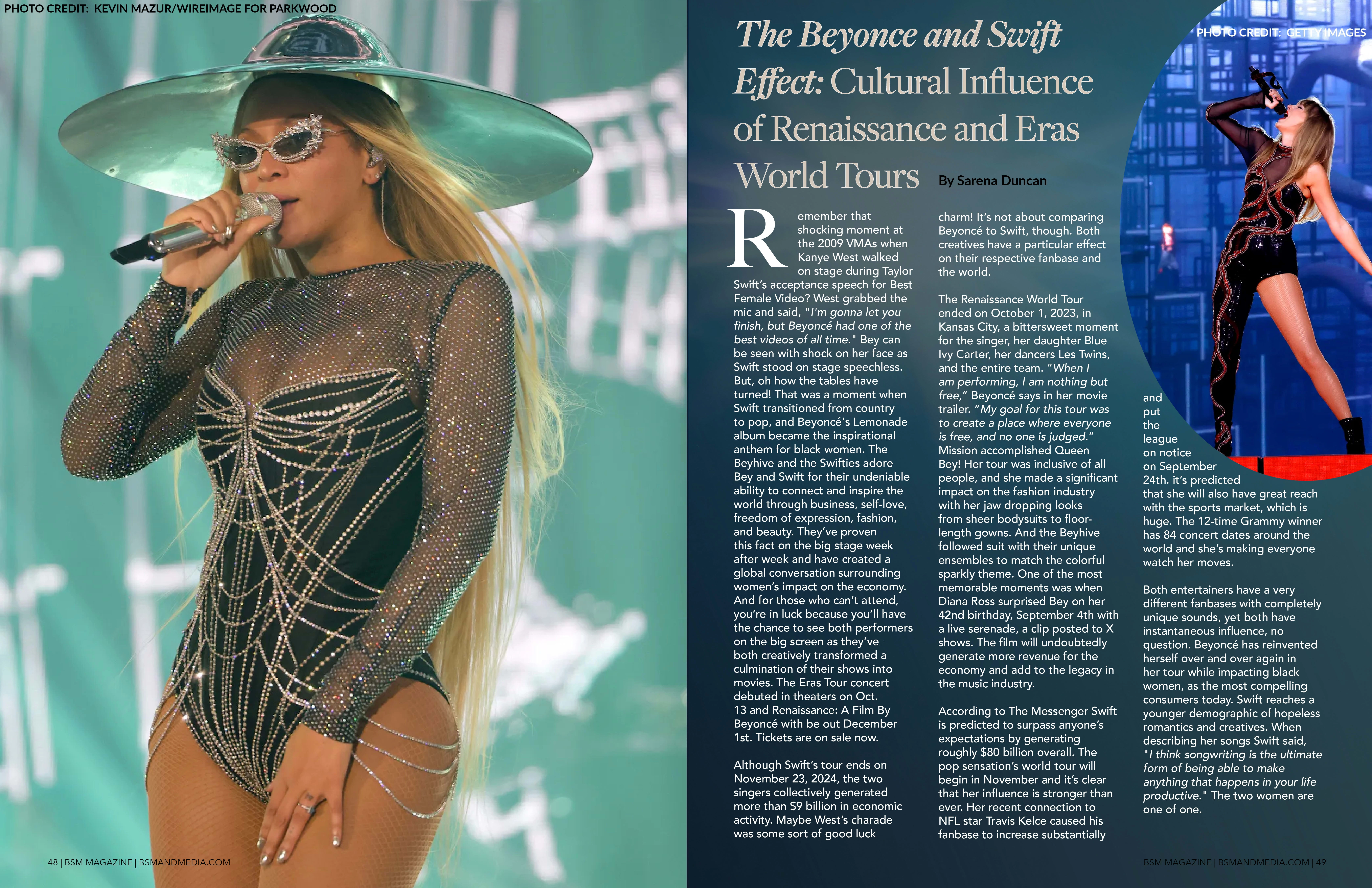 Inside feature: The Beyonce Swift Effect