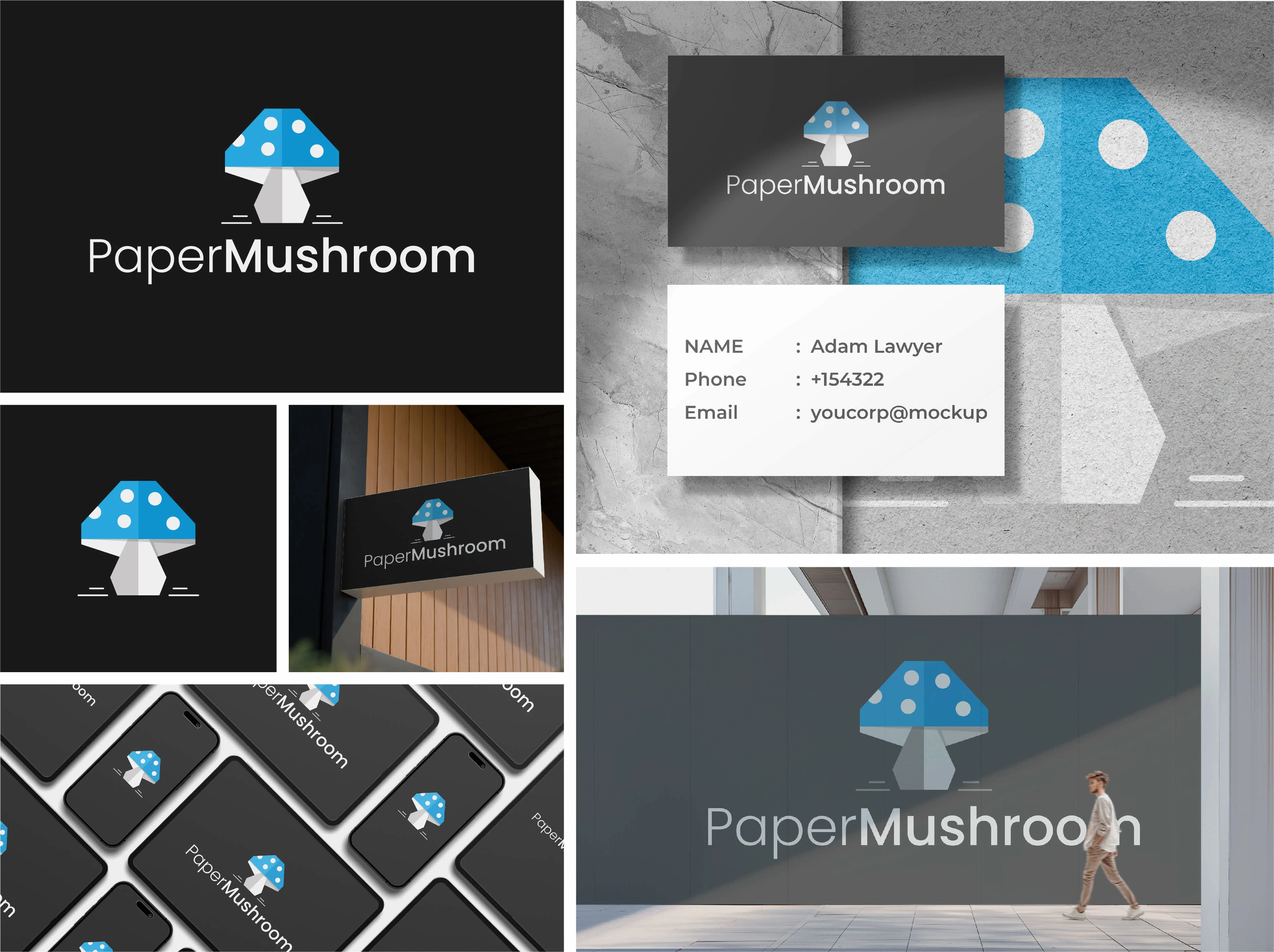 Crafted the "PaperMushroom" logo to symbolize growth, adaptability, and innovation, aligning with the company’s mission to simplify complex technical challenges. The design incorporates a modern mushroom graphic with digital and cloud-inspired elements, reflecting scalable tech solutions for e-commerce businesses. Flexible variations include the logo with or without the "PaperMushroom" text, ensuring versatility for branding across platforms. Tailored for a professional audience of business owners and CEOs in Canada and the USA.