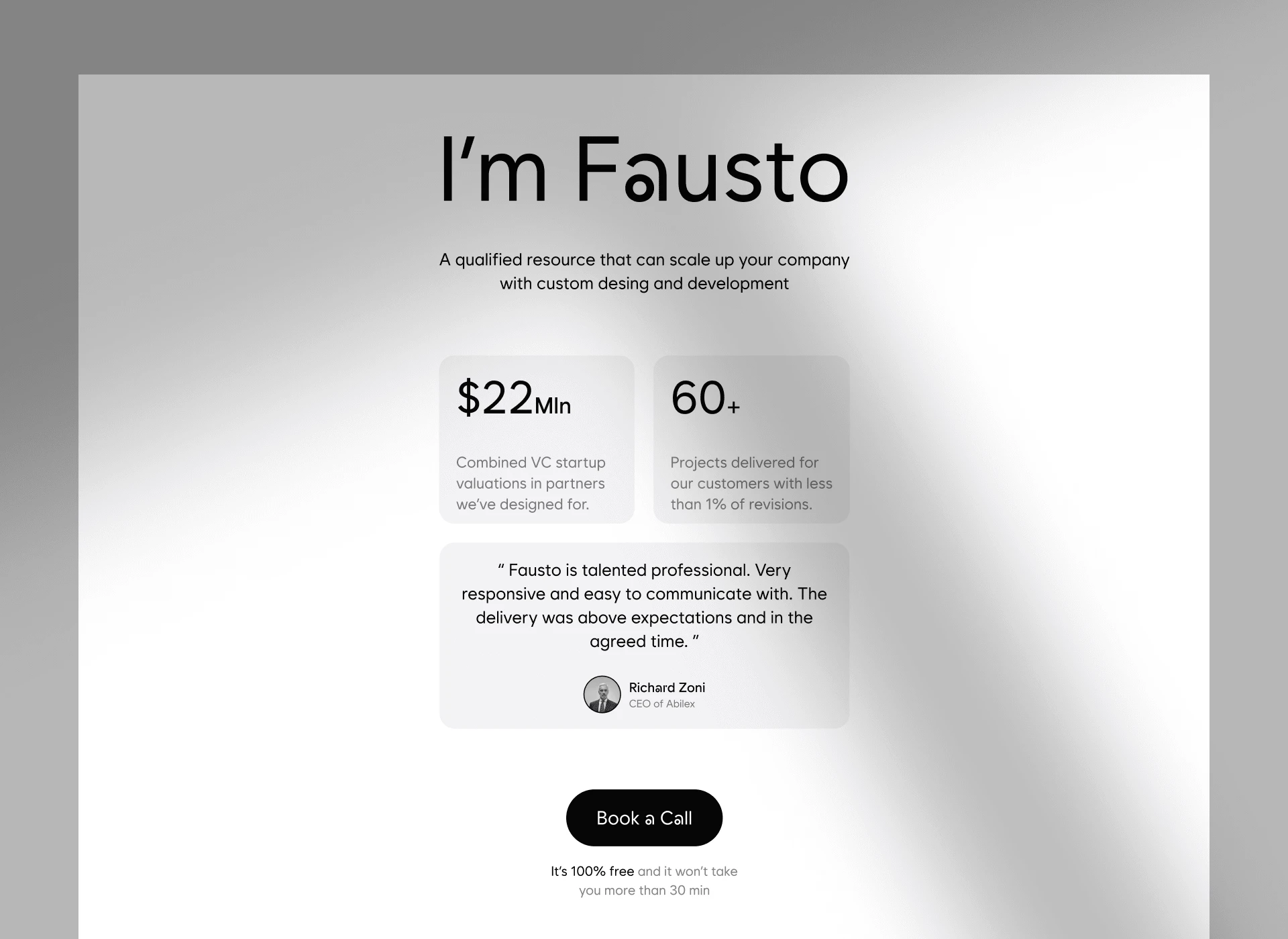 Fausto - Portfolio