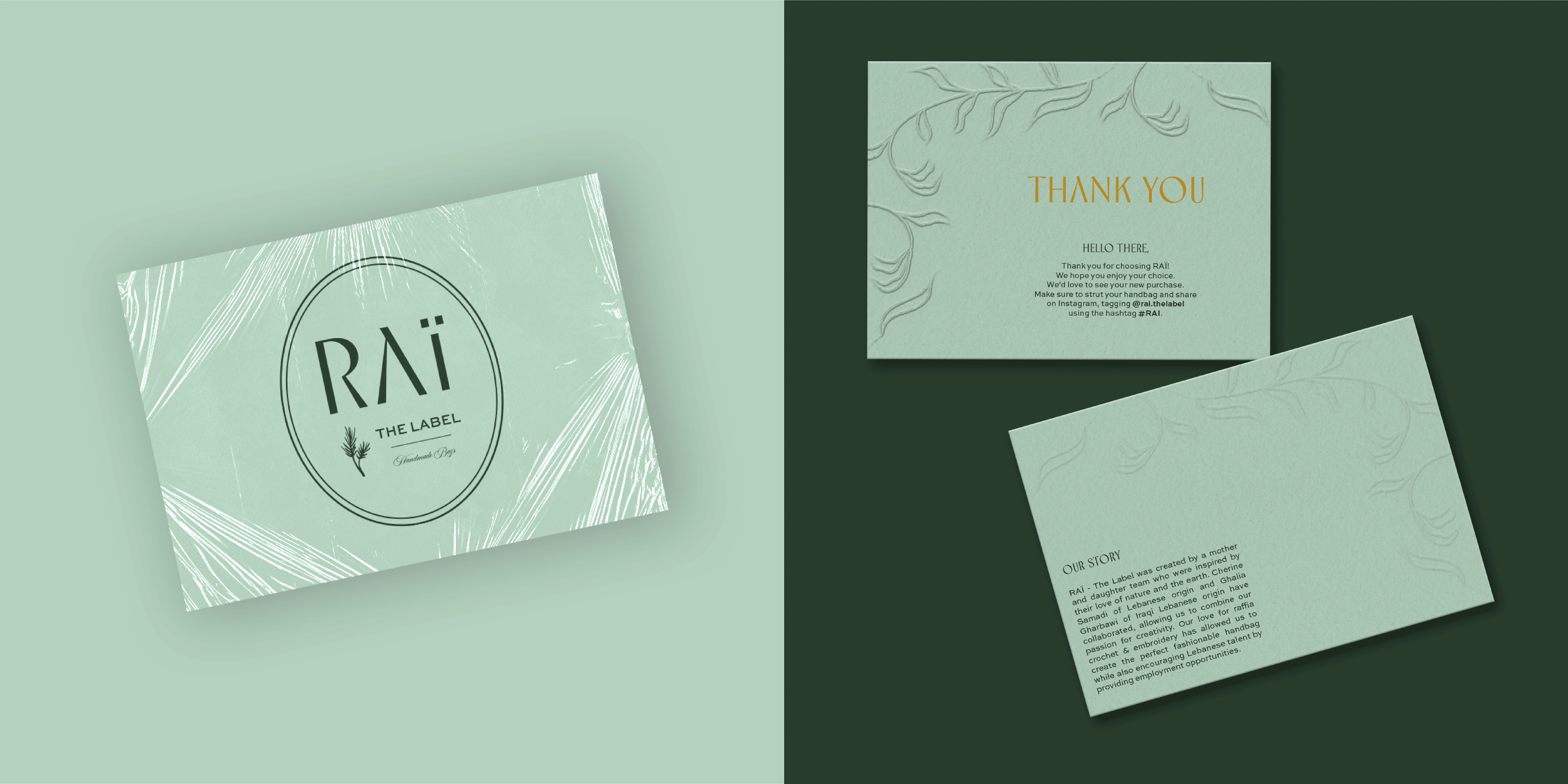 Logo Lockup & Thank You Card Design