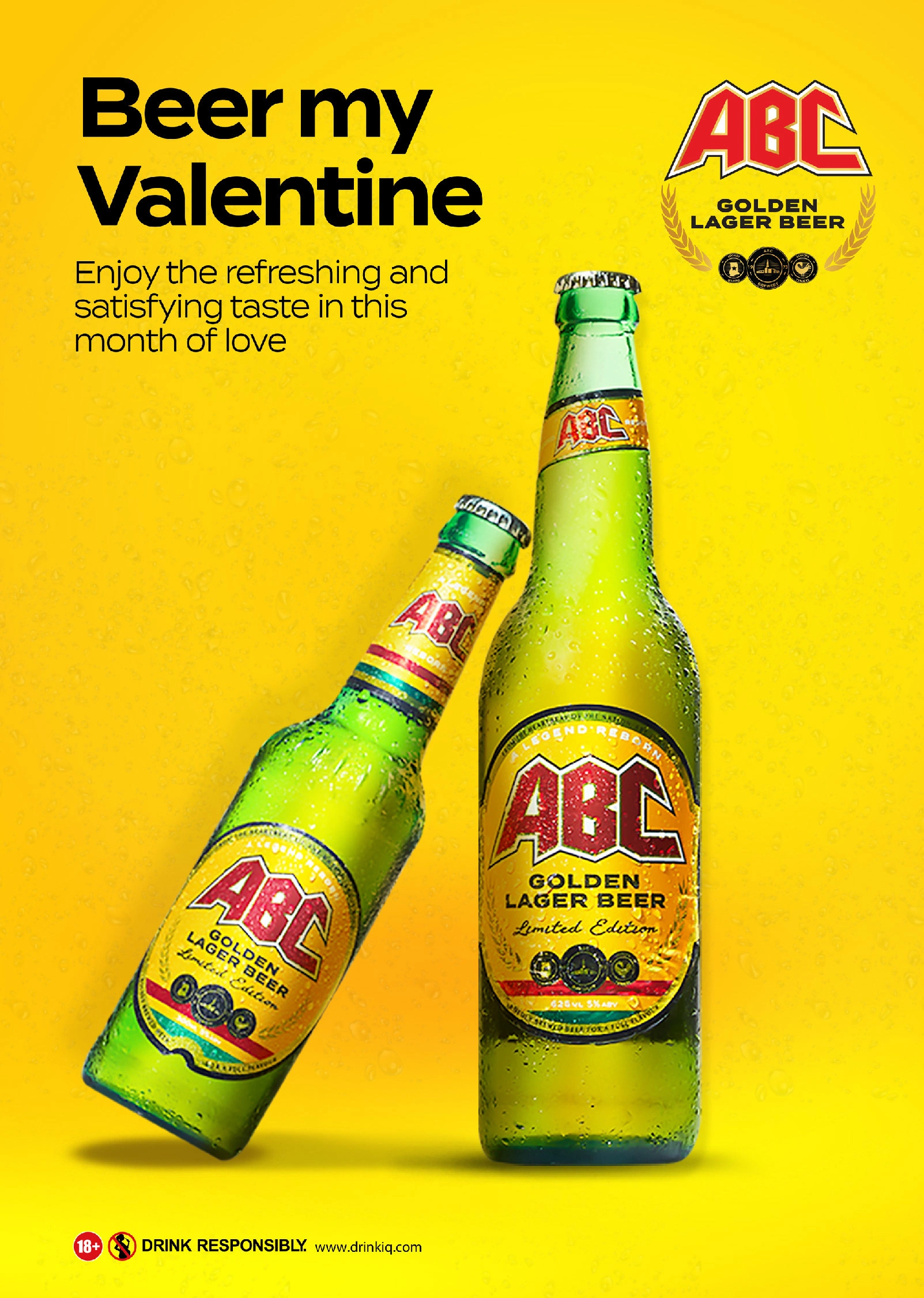 ABC BEER VALENTINES DAY PRESS AD