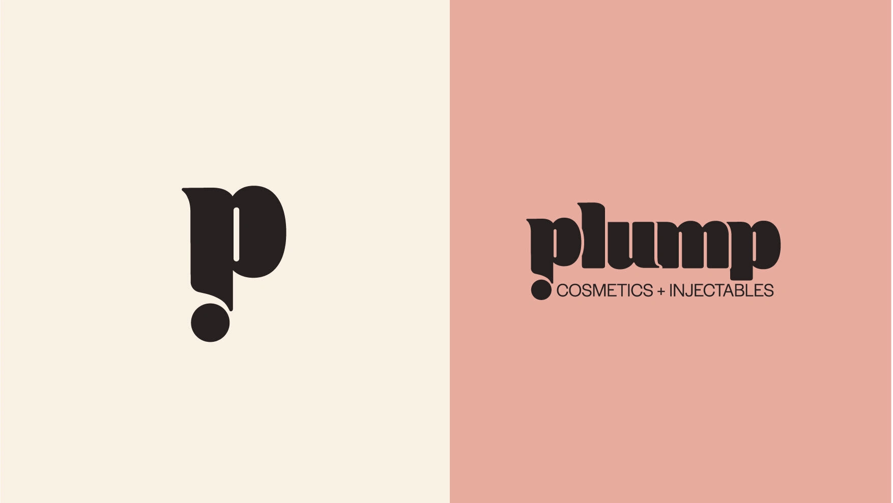 Plump logomark & logo