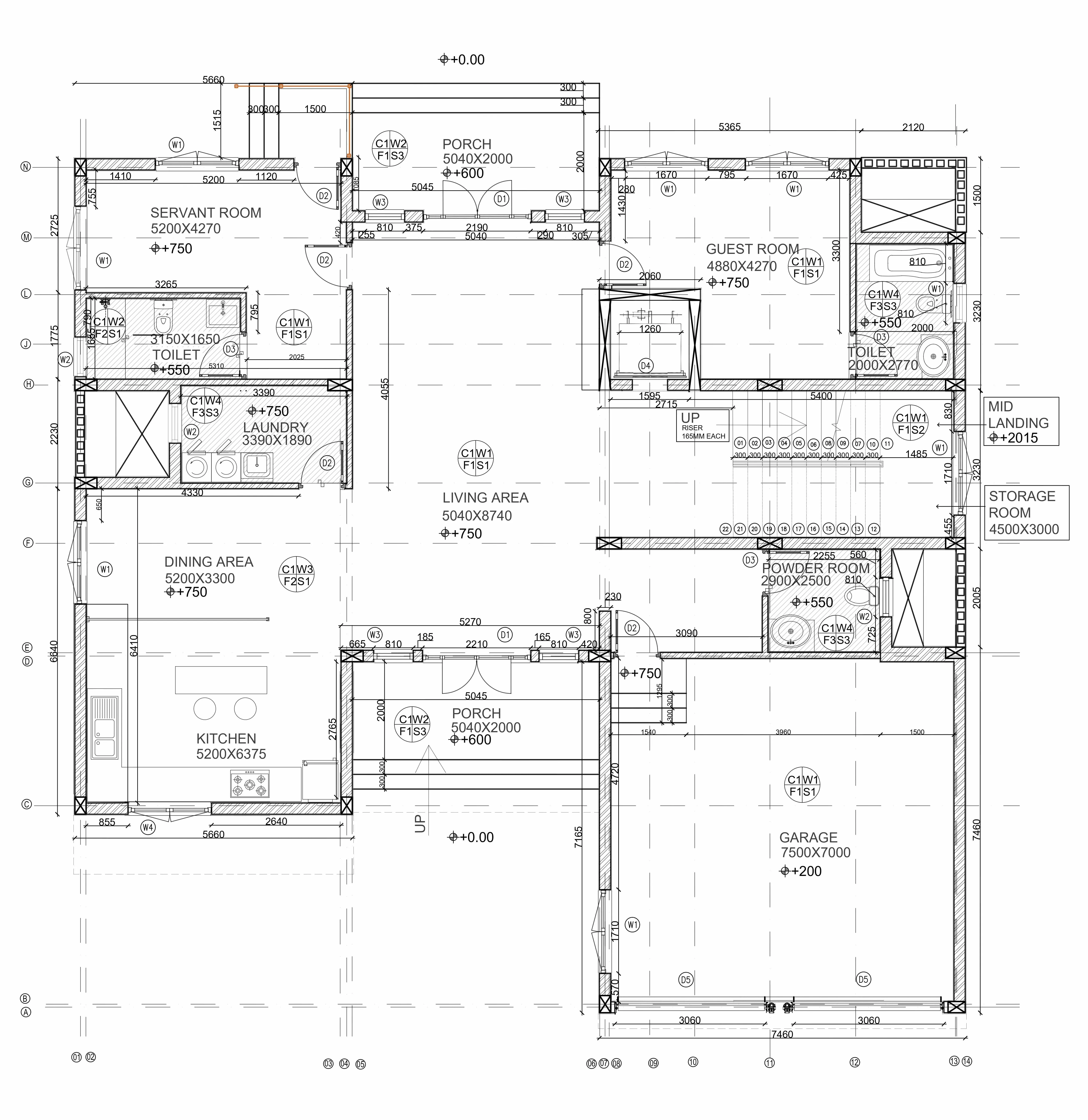 GROUND FLOOR LAYOUT