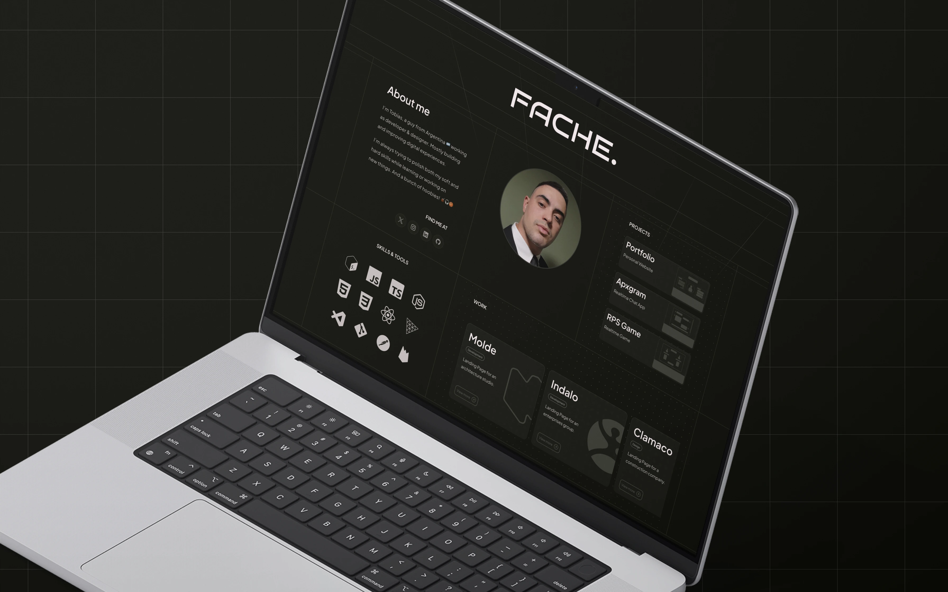 Homepage of FACHE website.