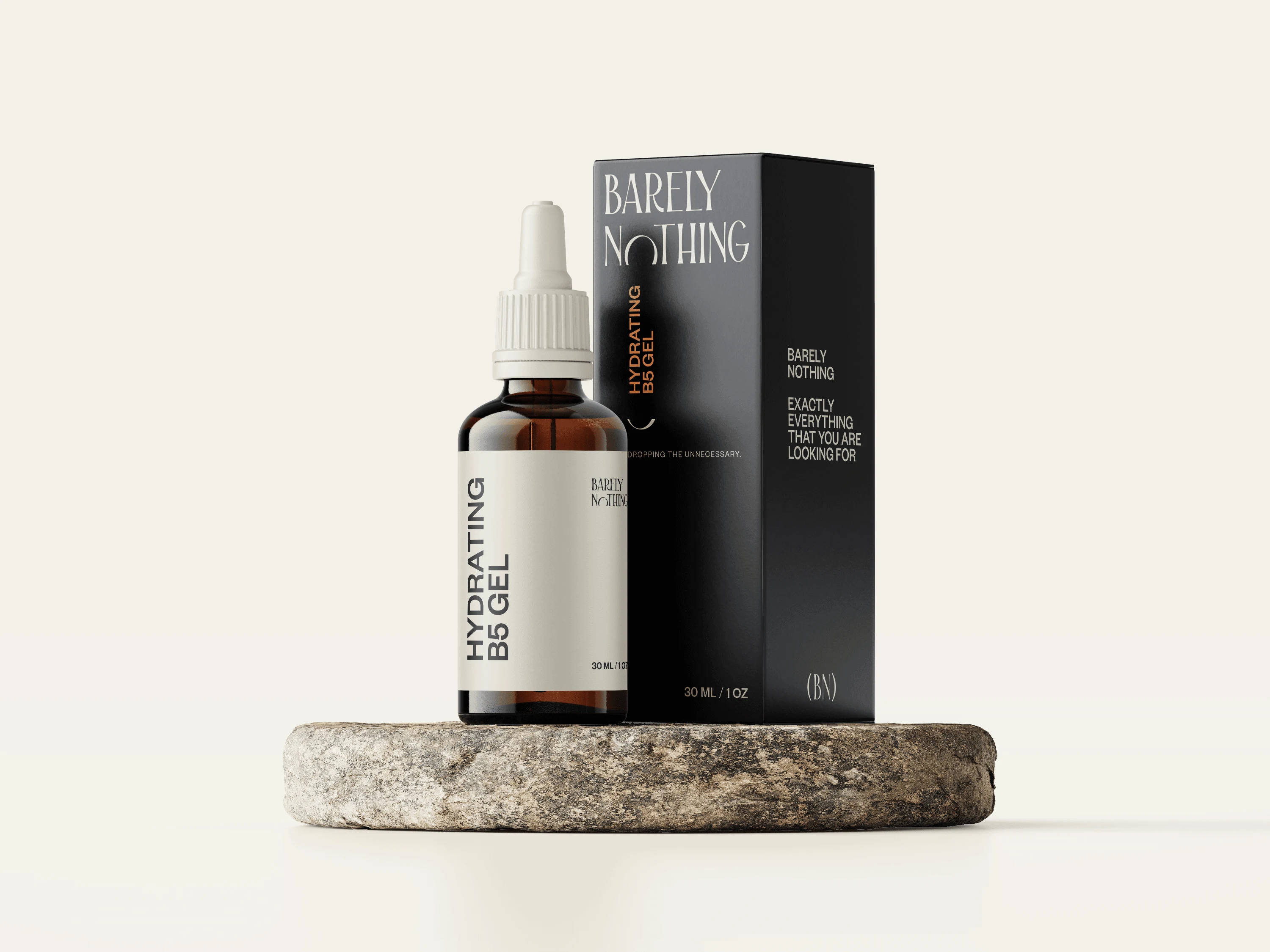 Packaging design for Barely Nothing.