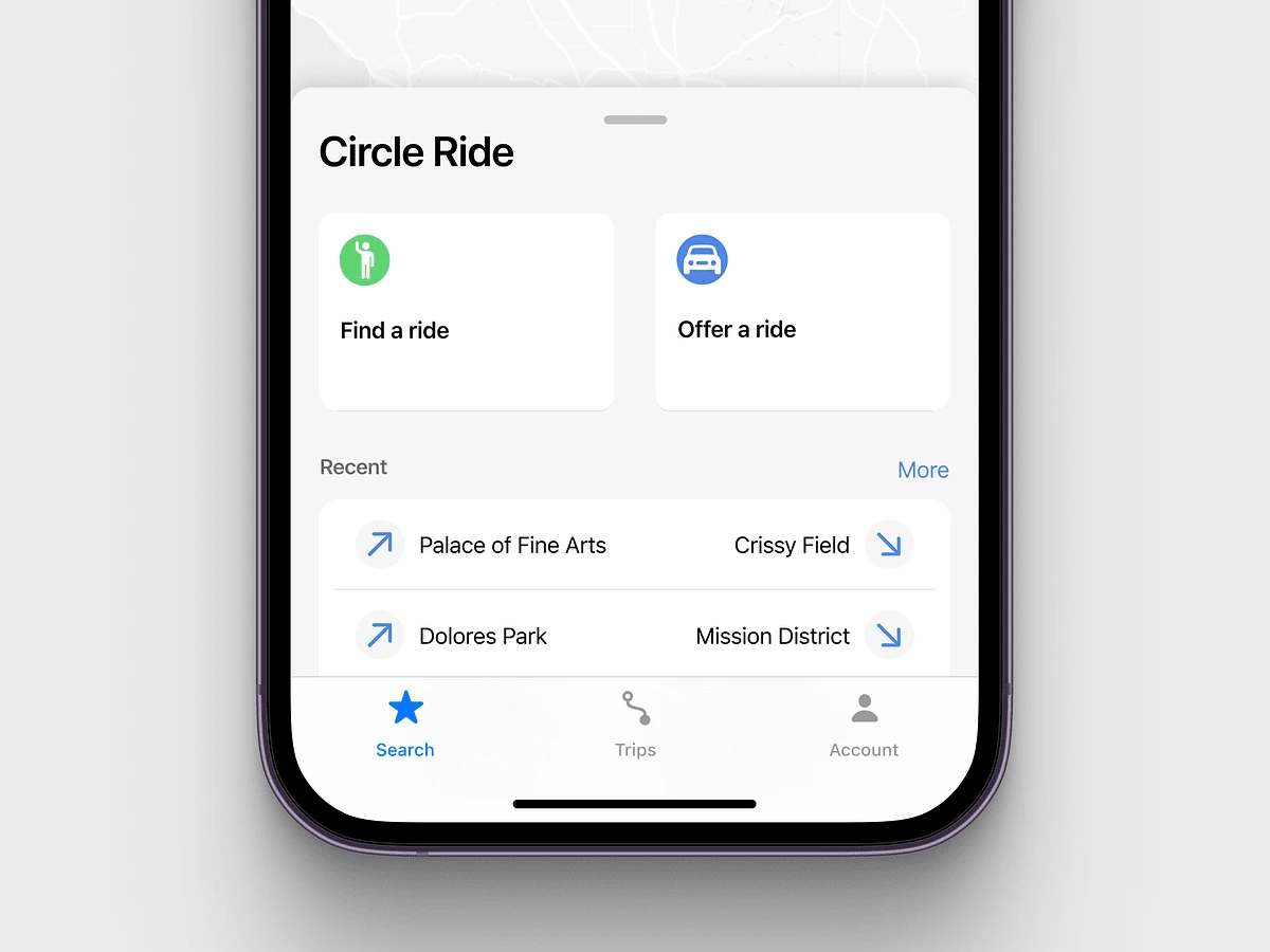 Circle ride home page