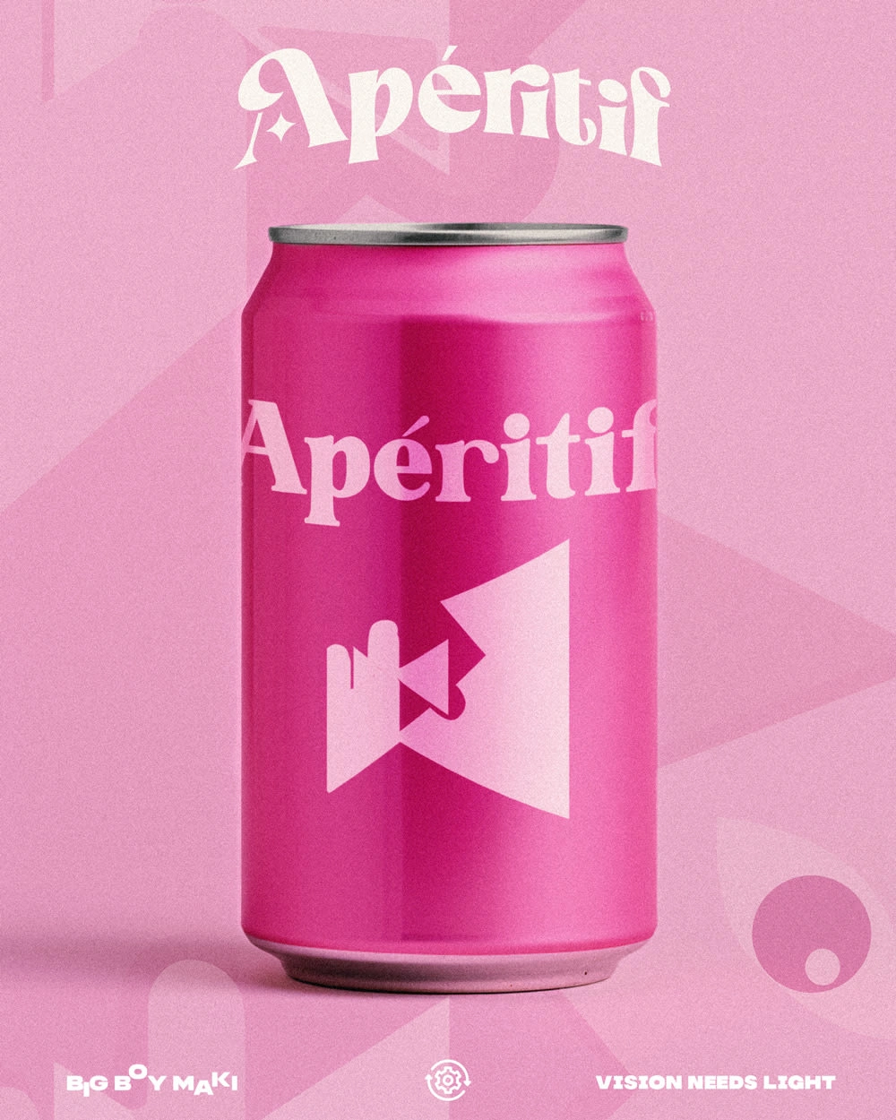 Apéritif can design concept