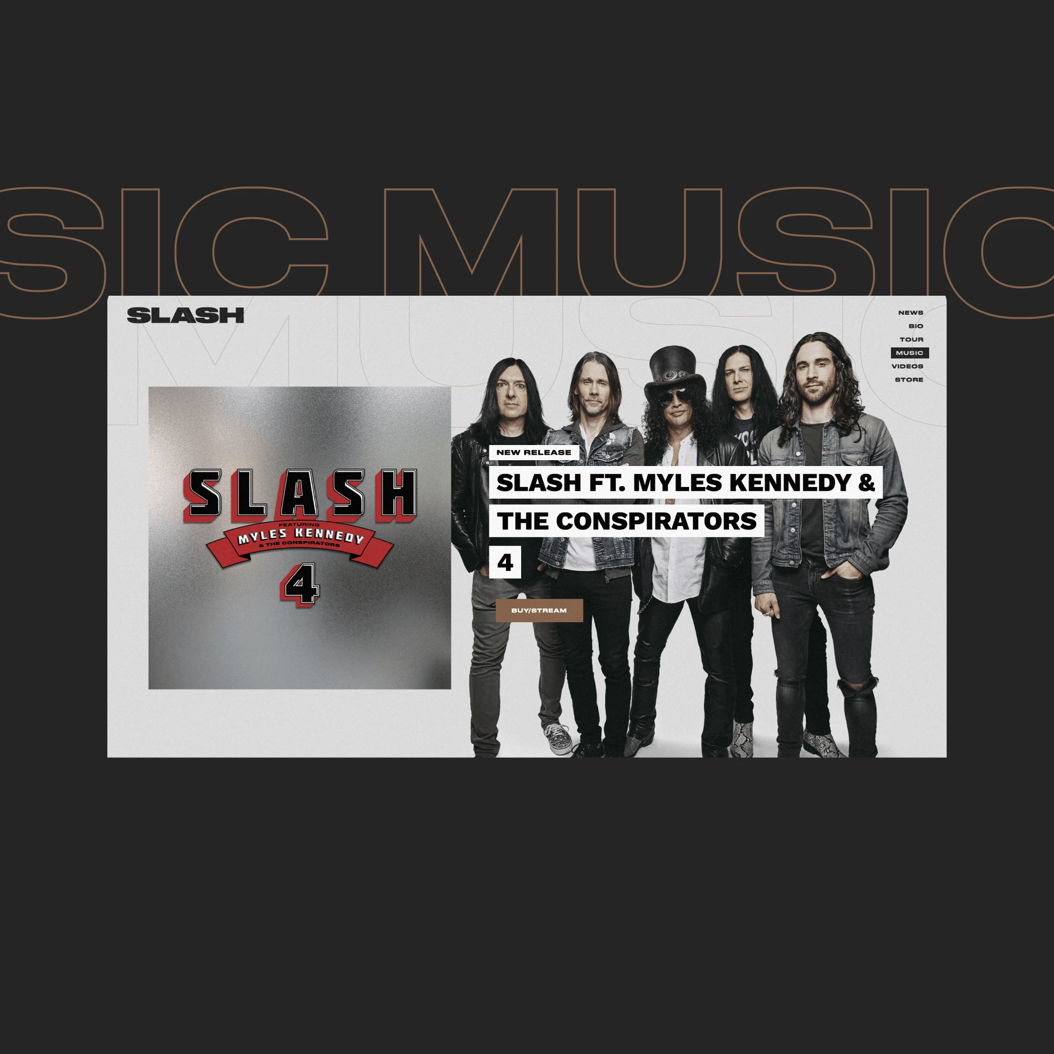 Slash Website Development by Byse