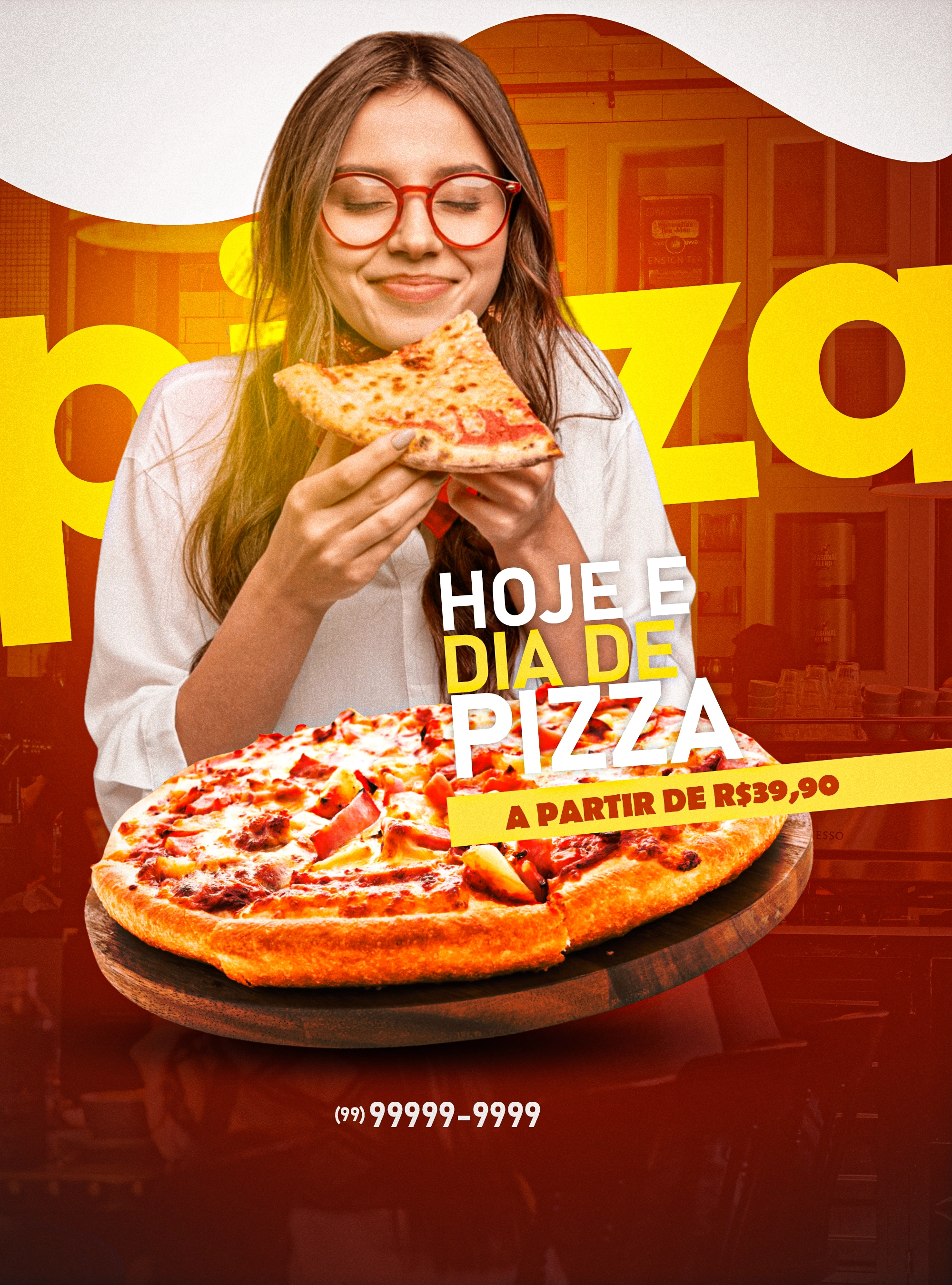 Pizza Poster Design