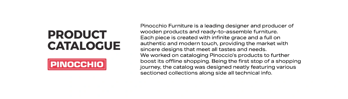 Pinocchio Furniture Catalogue