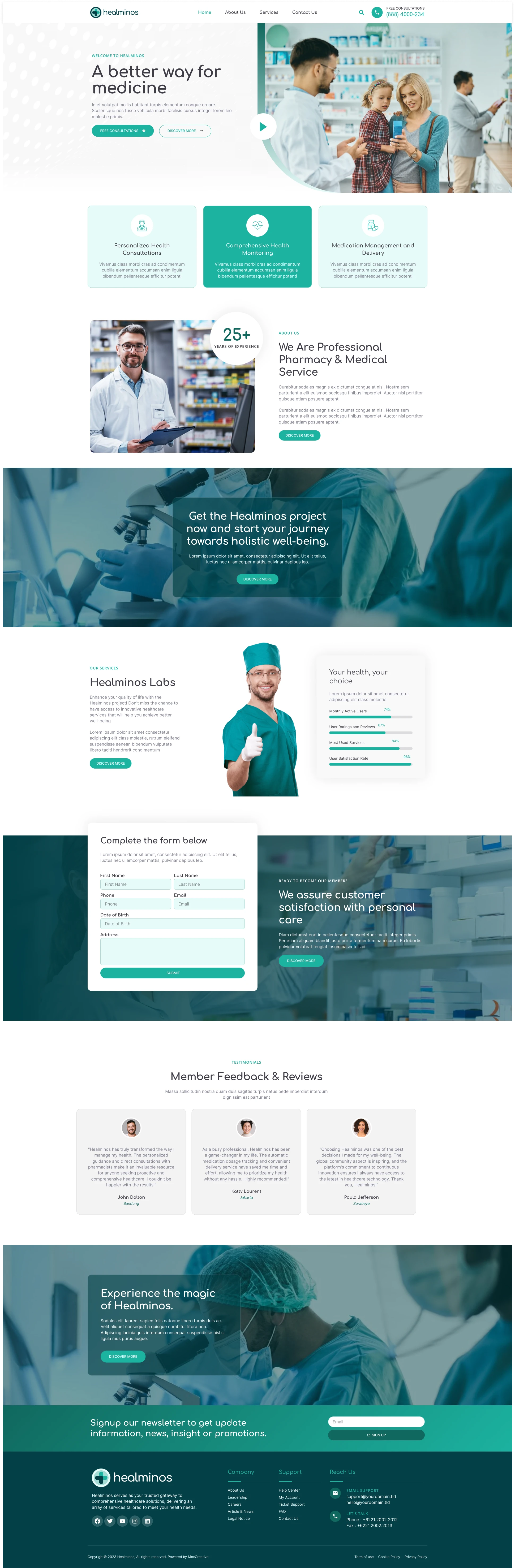 Medical & Healthcare Solutions UI | Hydepark Digitals