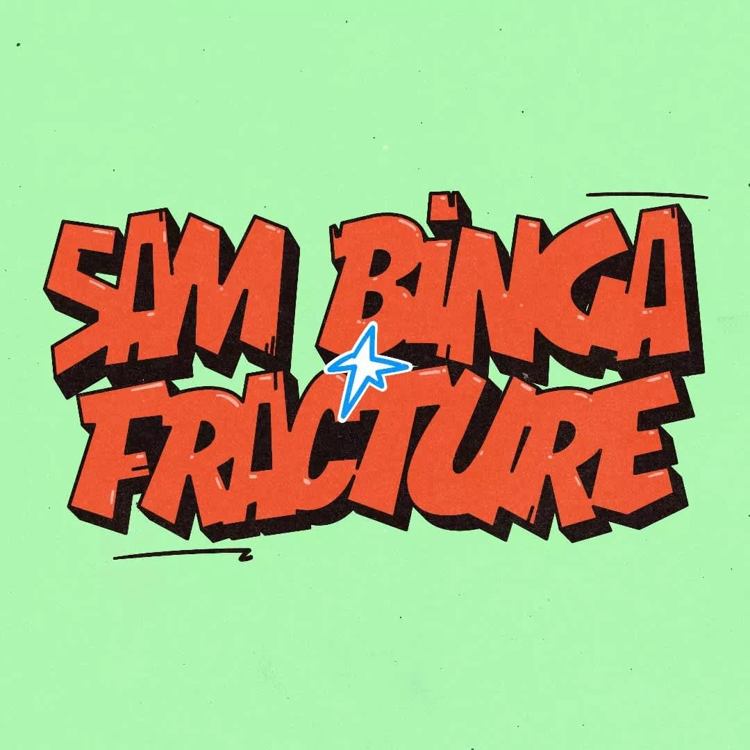 Custom font I did for Sam Binga & Fracture release on Pineapple Records