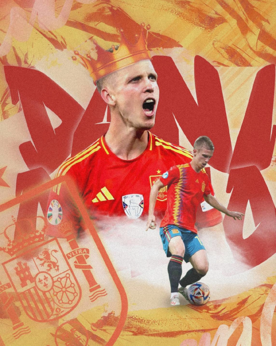 Dani Olmo Poster