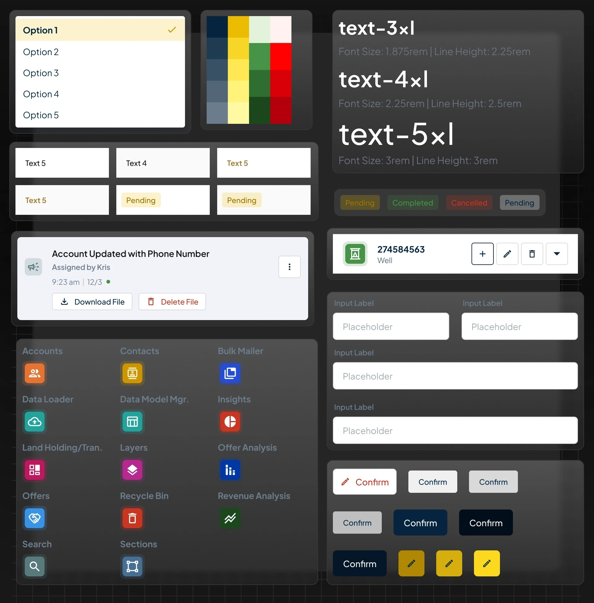 A cohesive, scalable and (re)composable design system