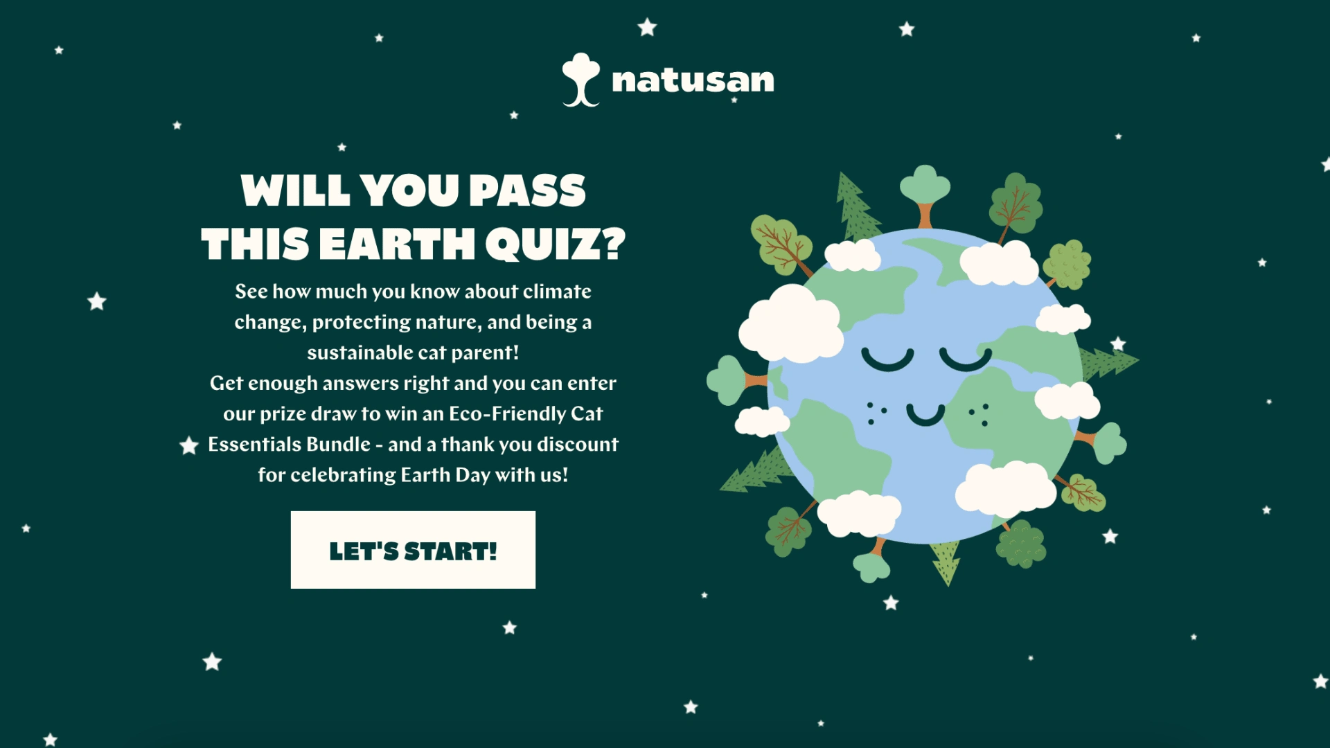 The Earth Quiz, created for Earth Day 2023