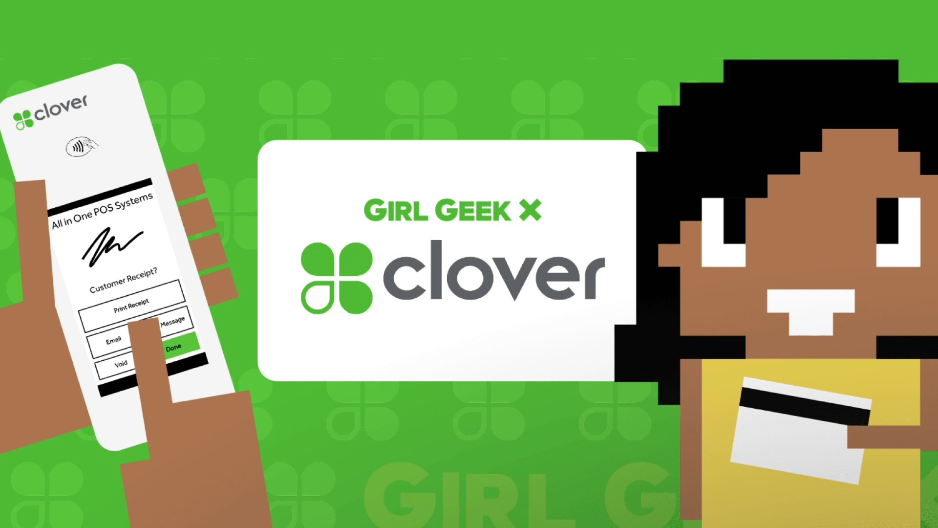 Girl Geek X Clover Co-branded Promo