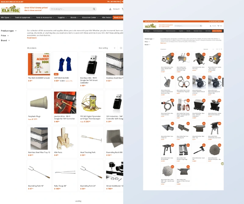 Product Pages