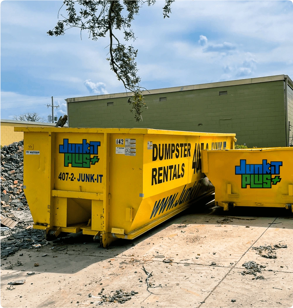 SMALL & LARGE SIZED DUMPSTERS