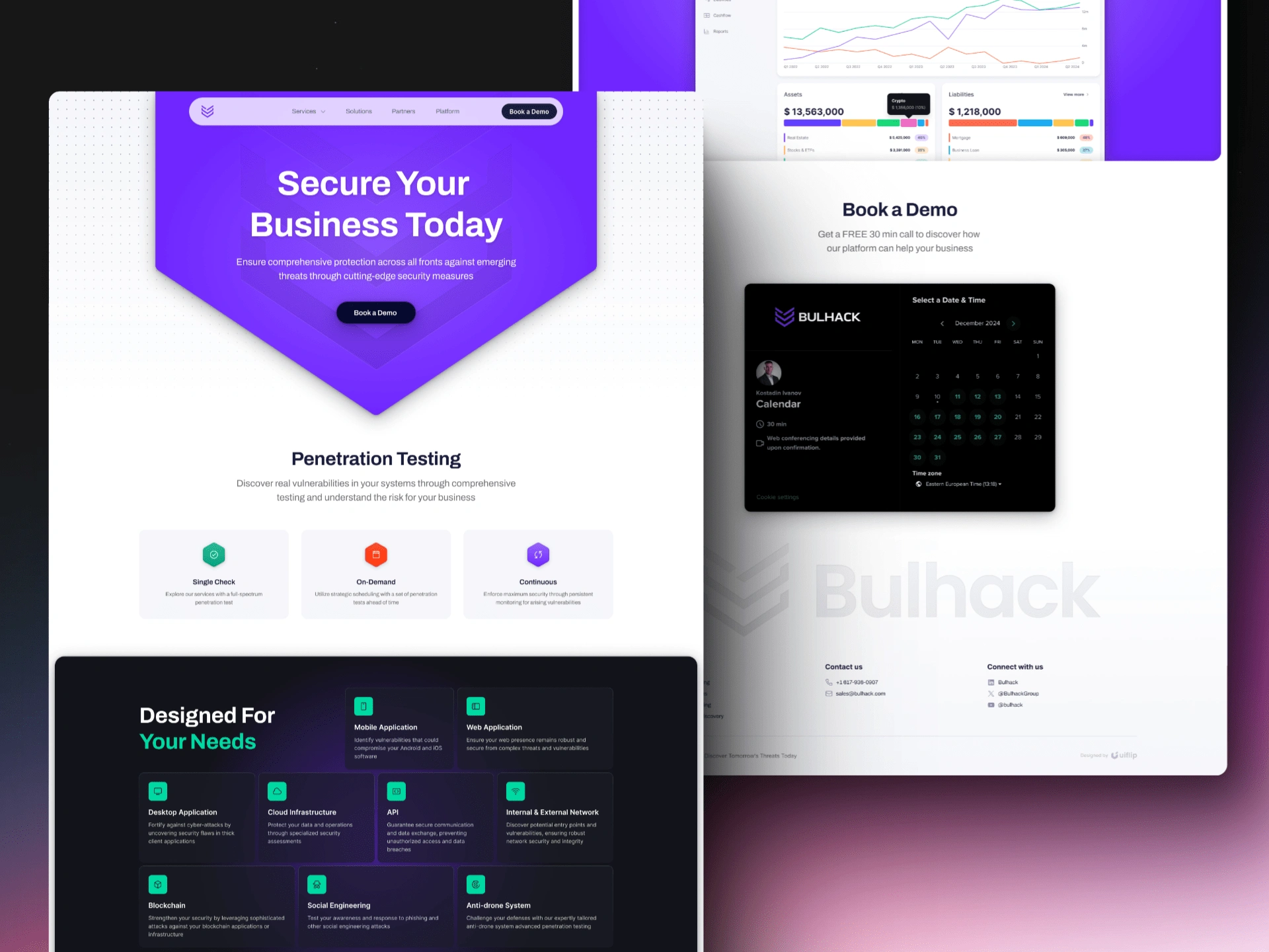 Bulhack Website Redesign