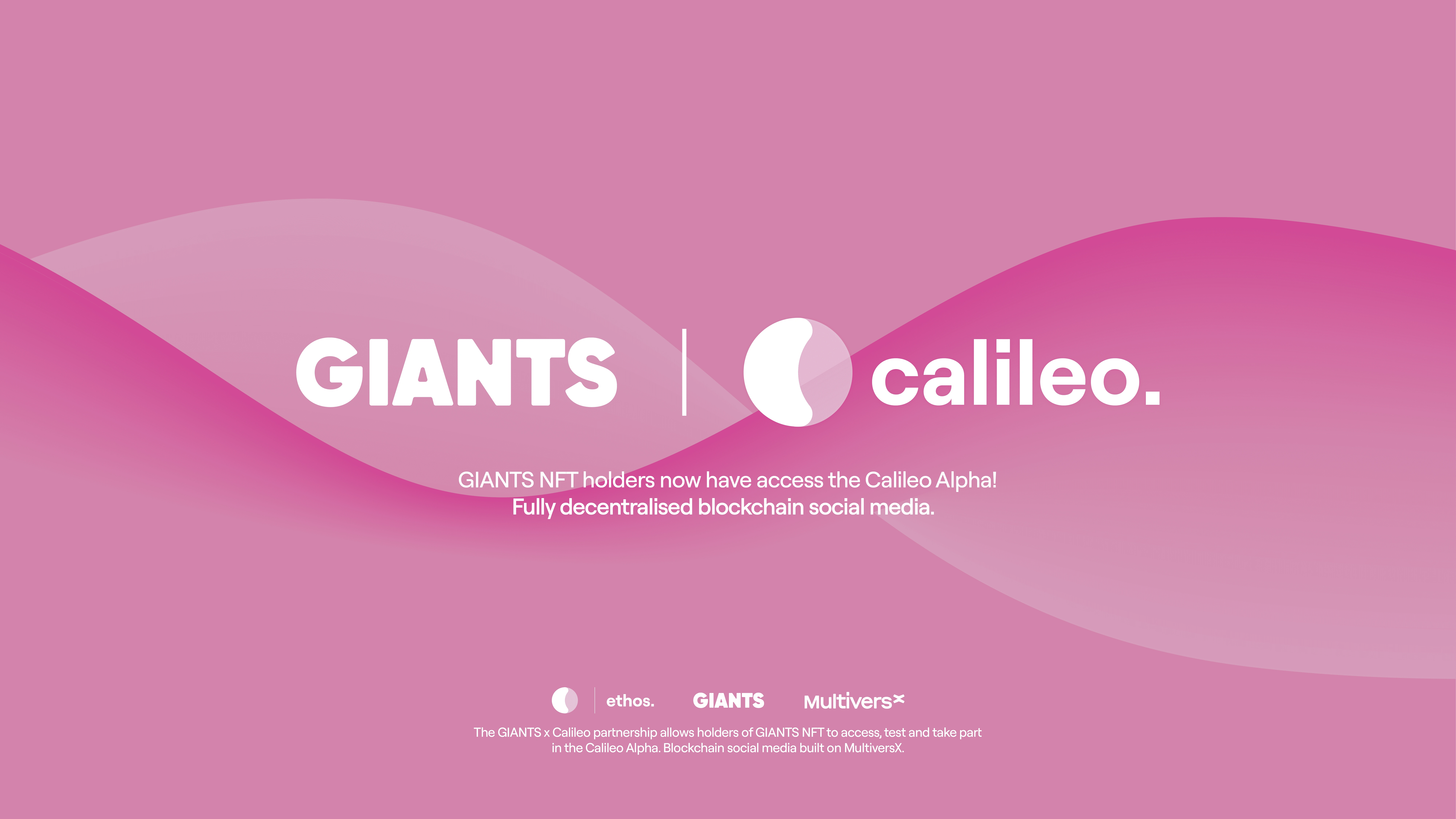 The Calileo® Collaboration With GIANTS