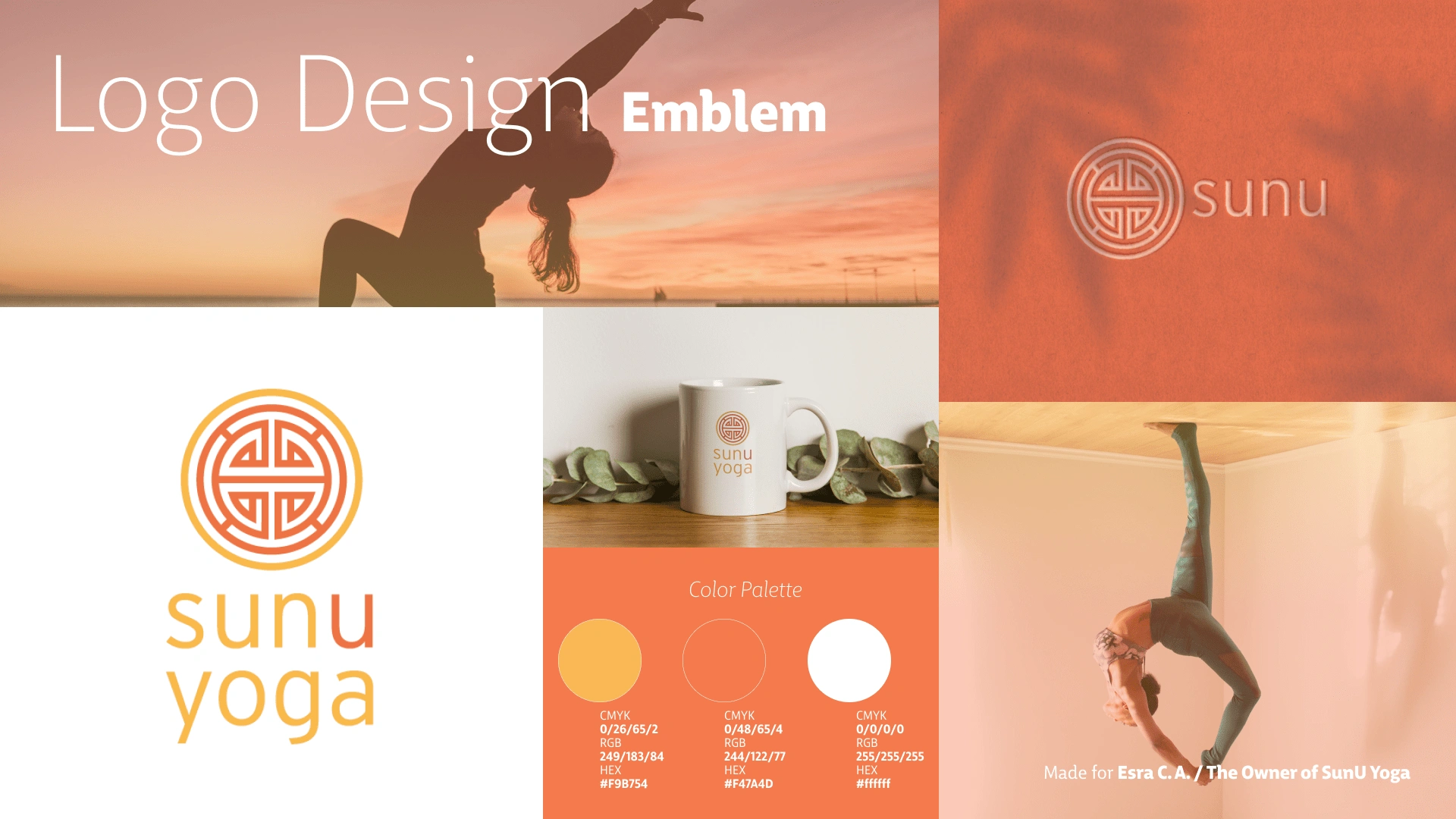 sunu yoga Brand & Logo Design