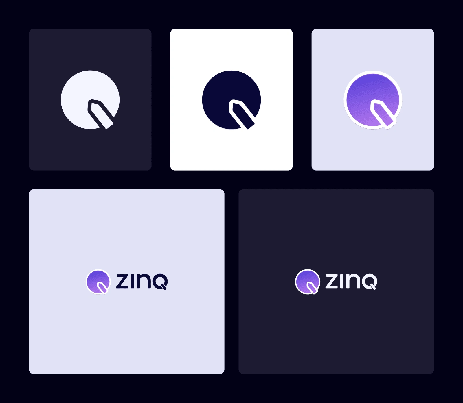 Logo variations for different use cases and backgrounds.