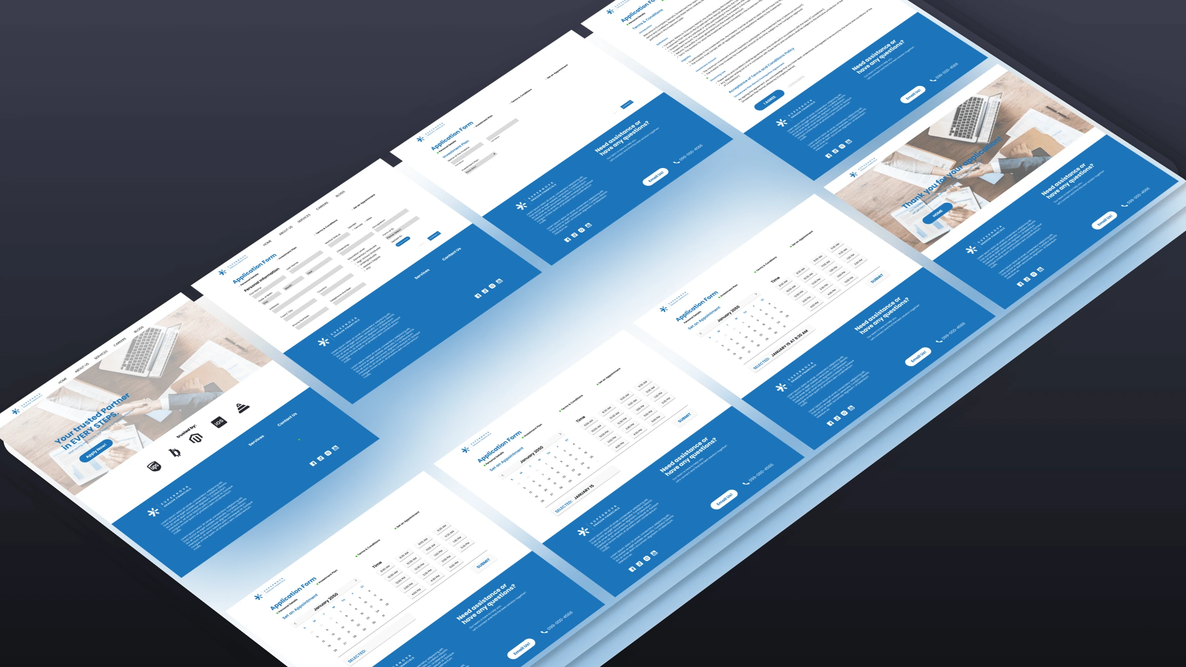 Sample UI for Recruitment Form