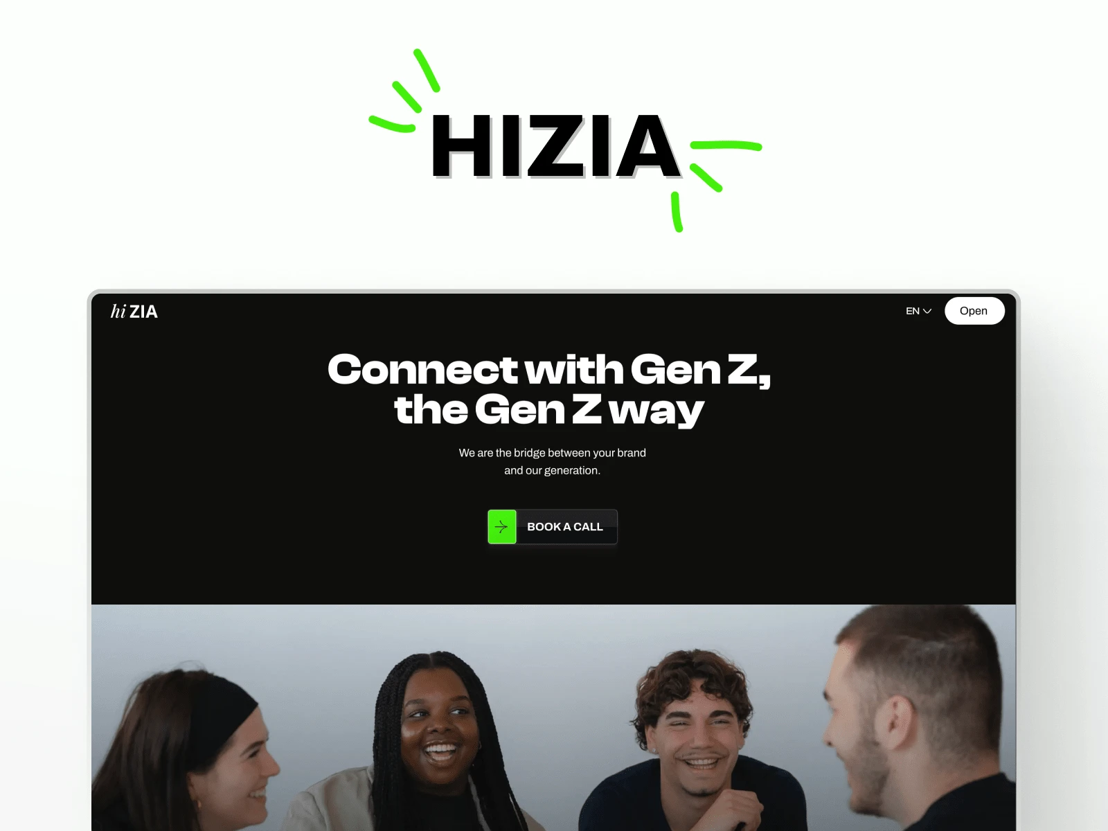 HiZia Homepage