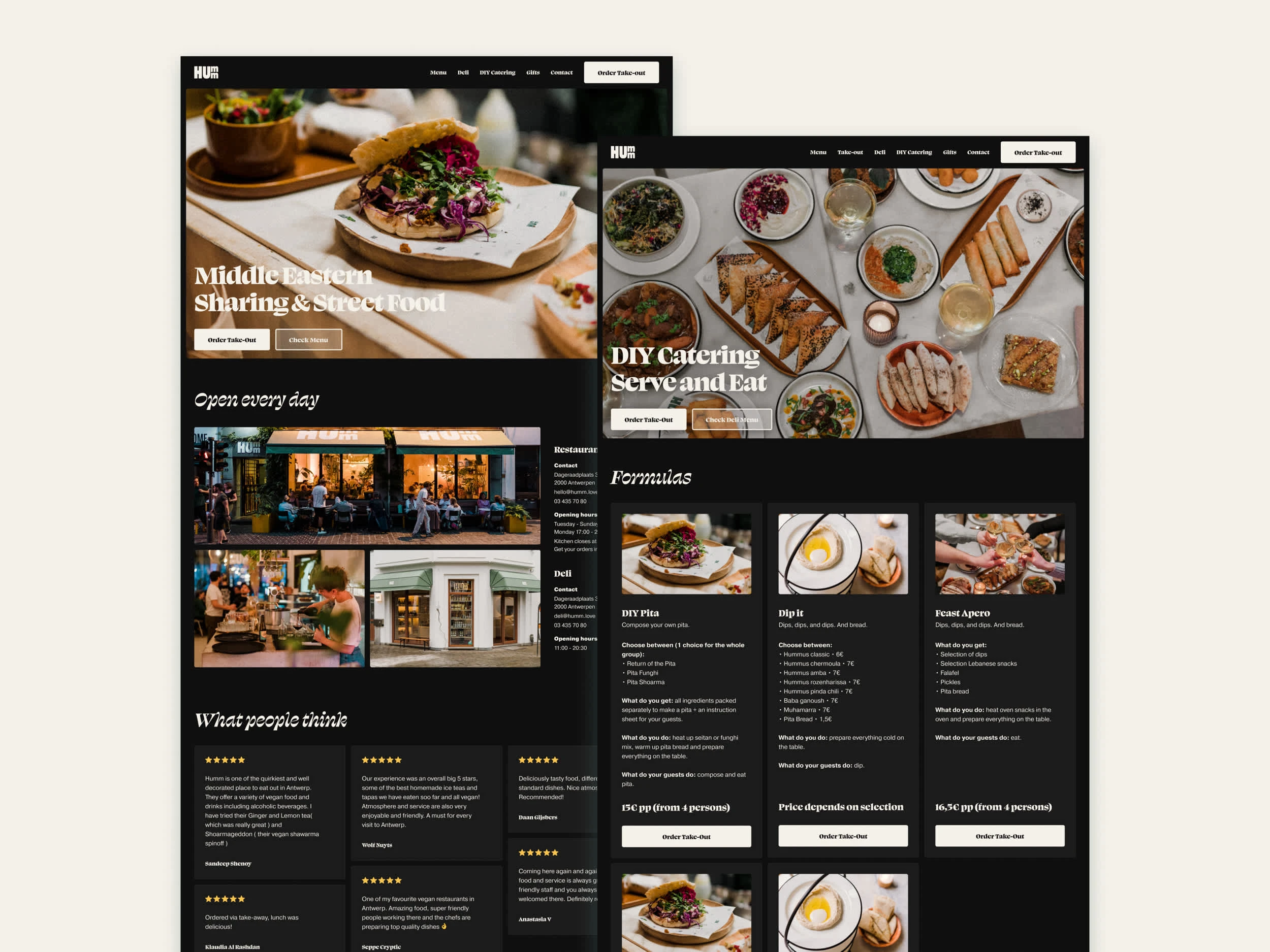 Website for Humm