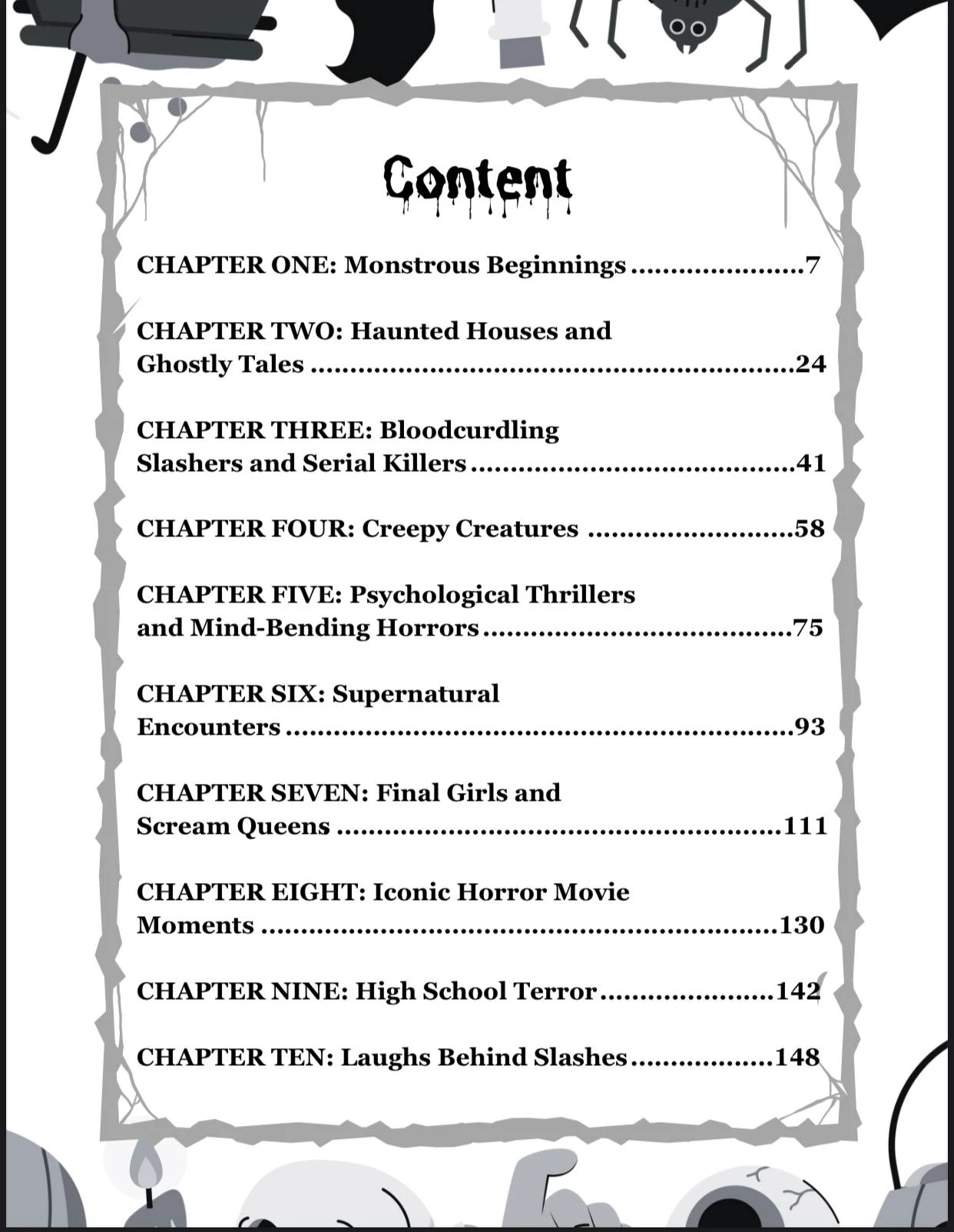 Table Of Content