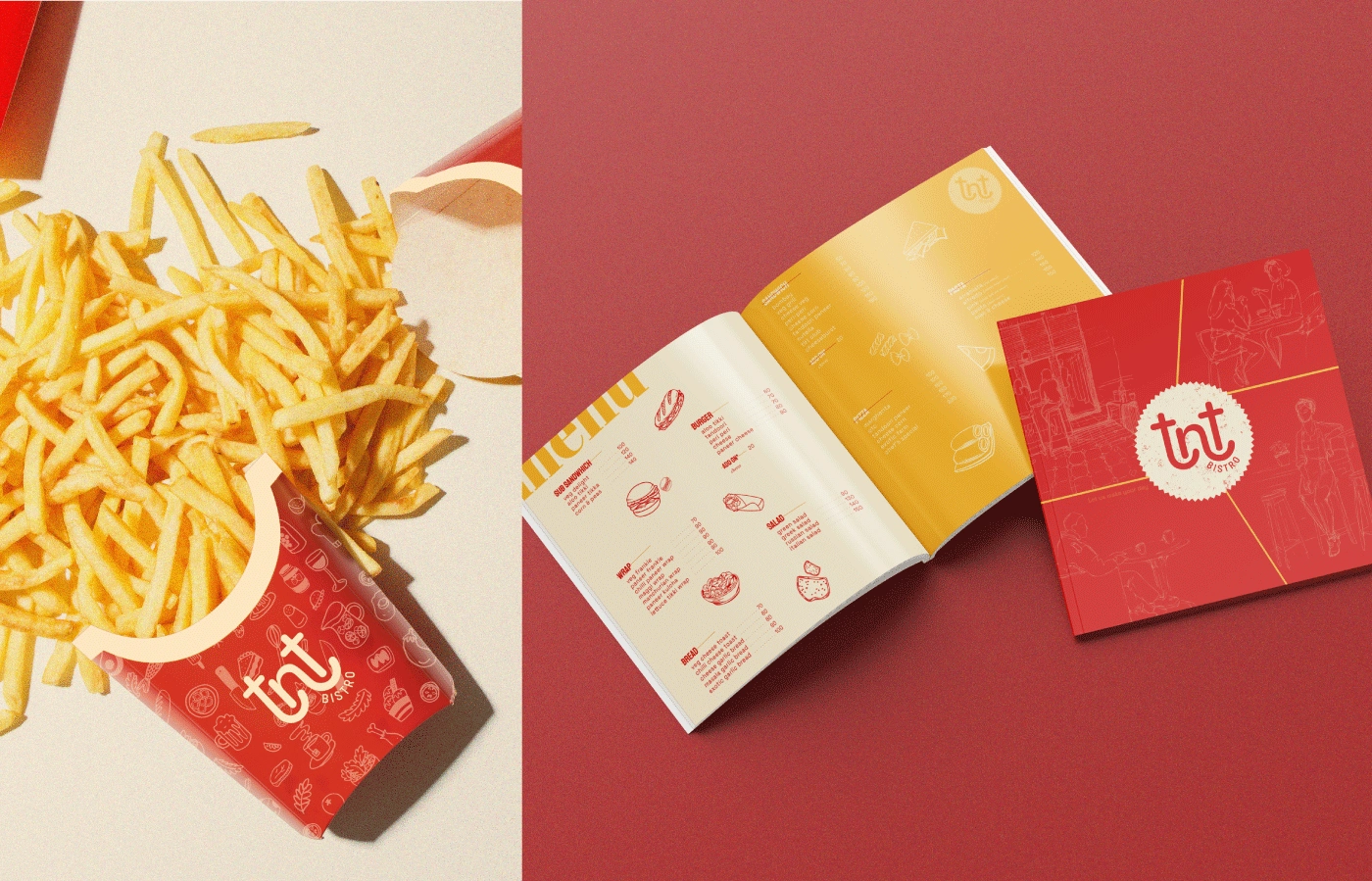 Packaging and Menu Design