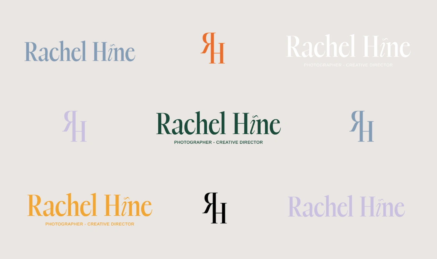 Rachel Hine Logo Suite