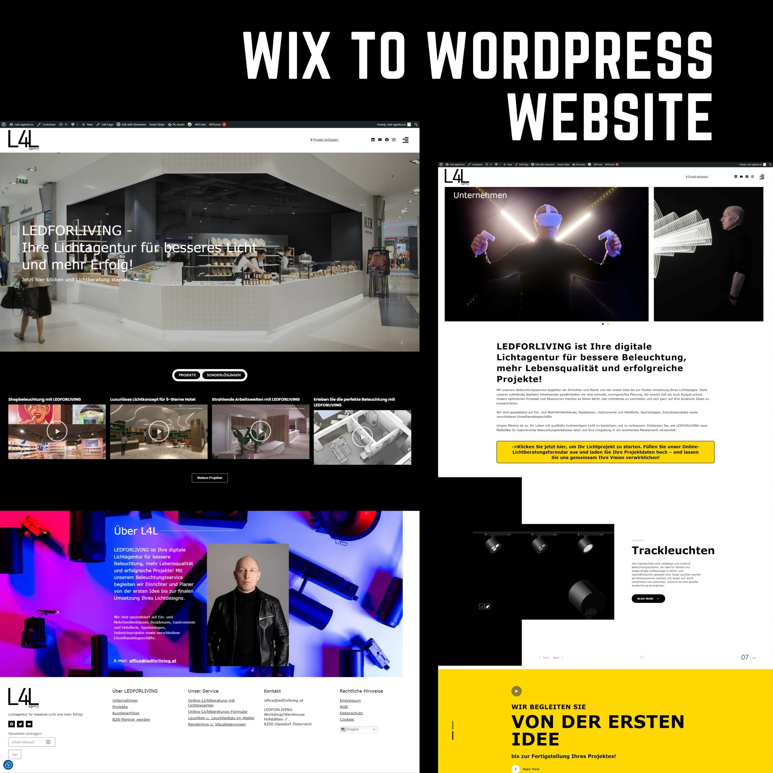 WIX Website to WordPress Website