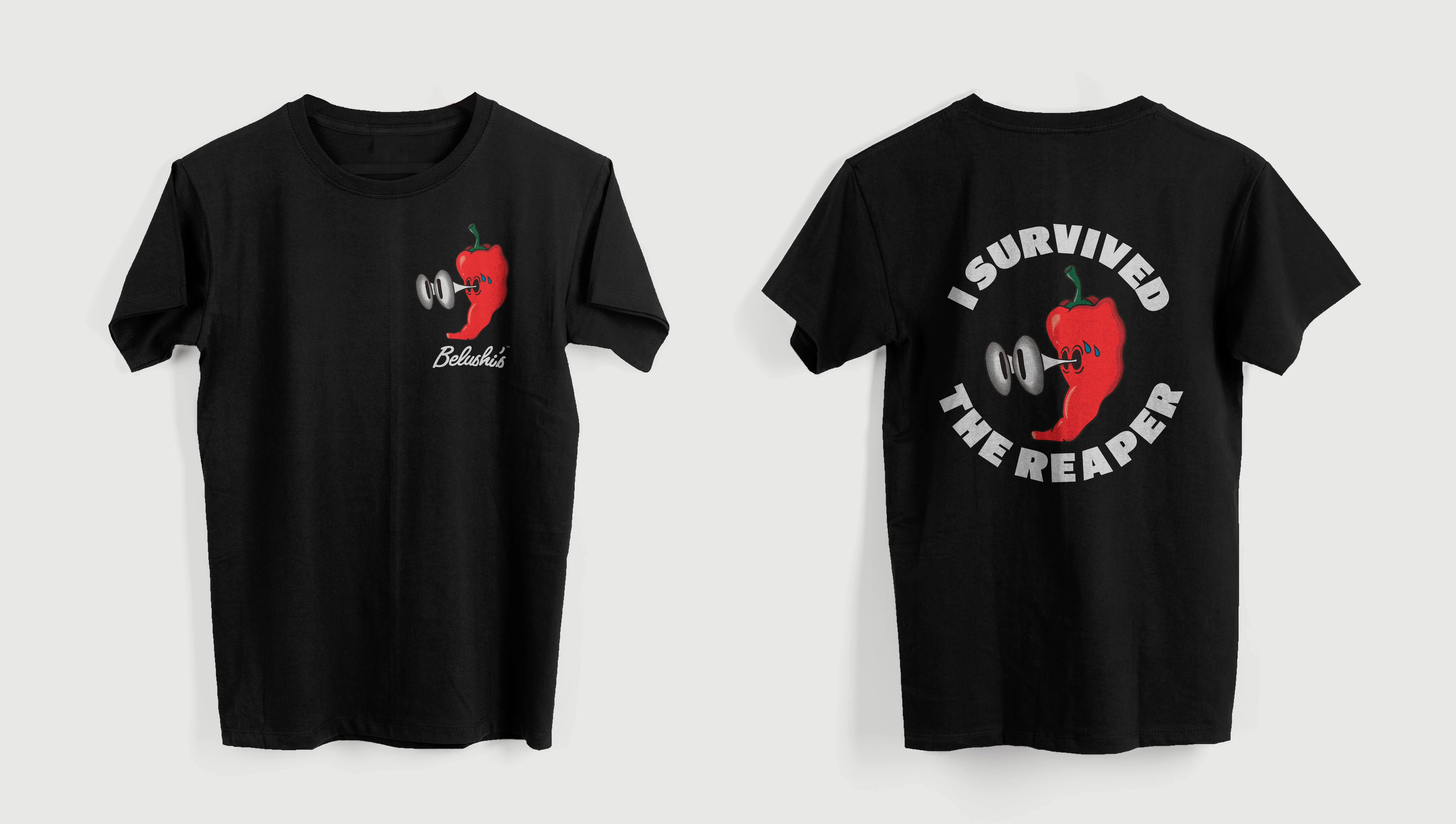 T-shirt Design, Front & Back