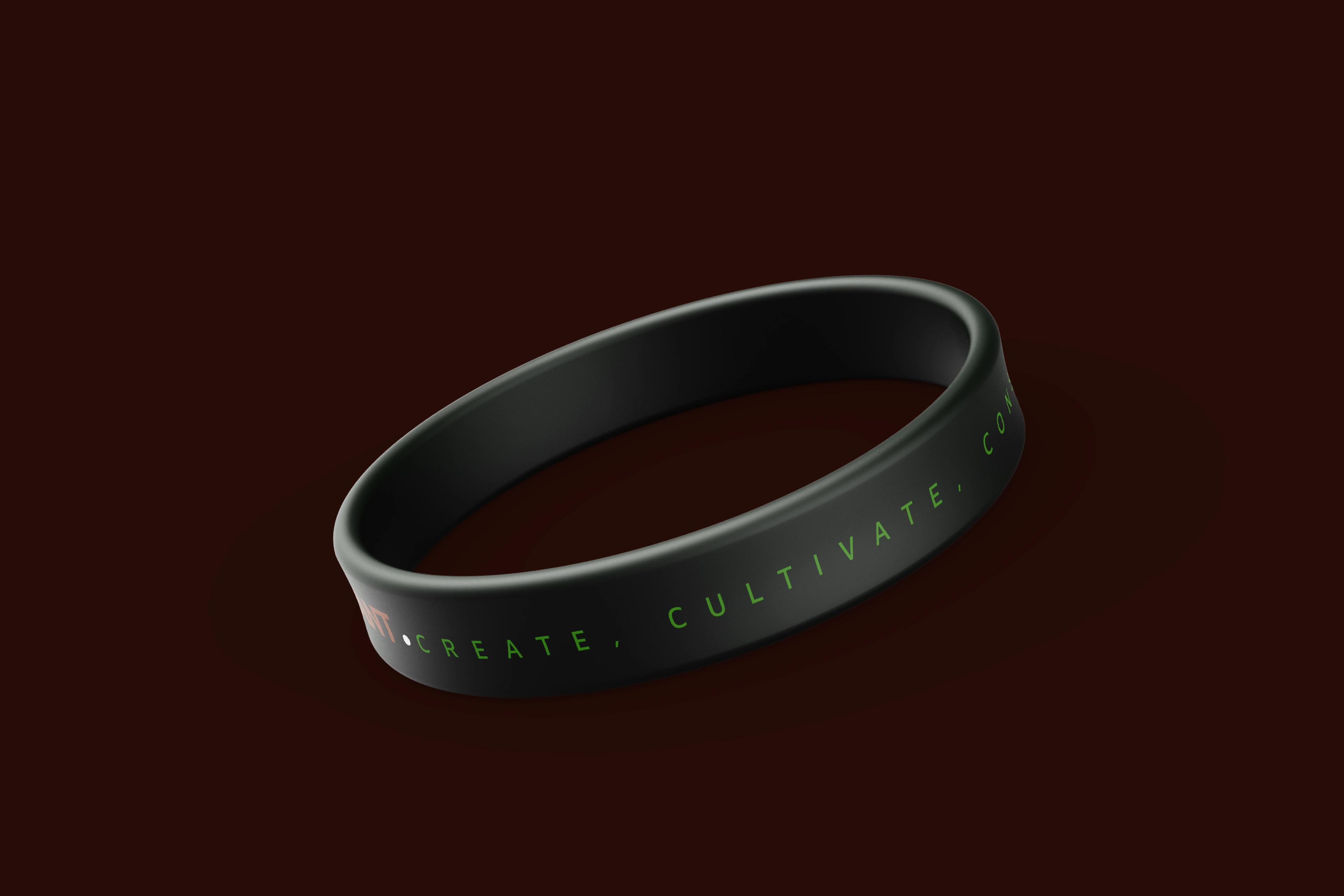 A wristband mockup