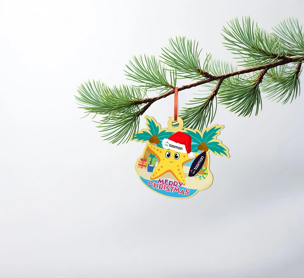 Custom cartoon style ornament