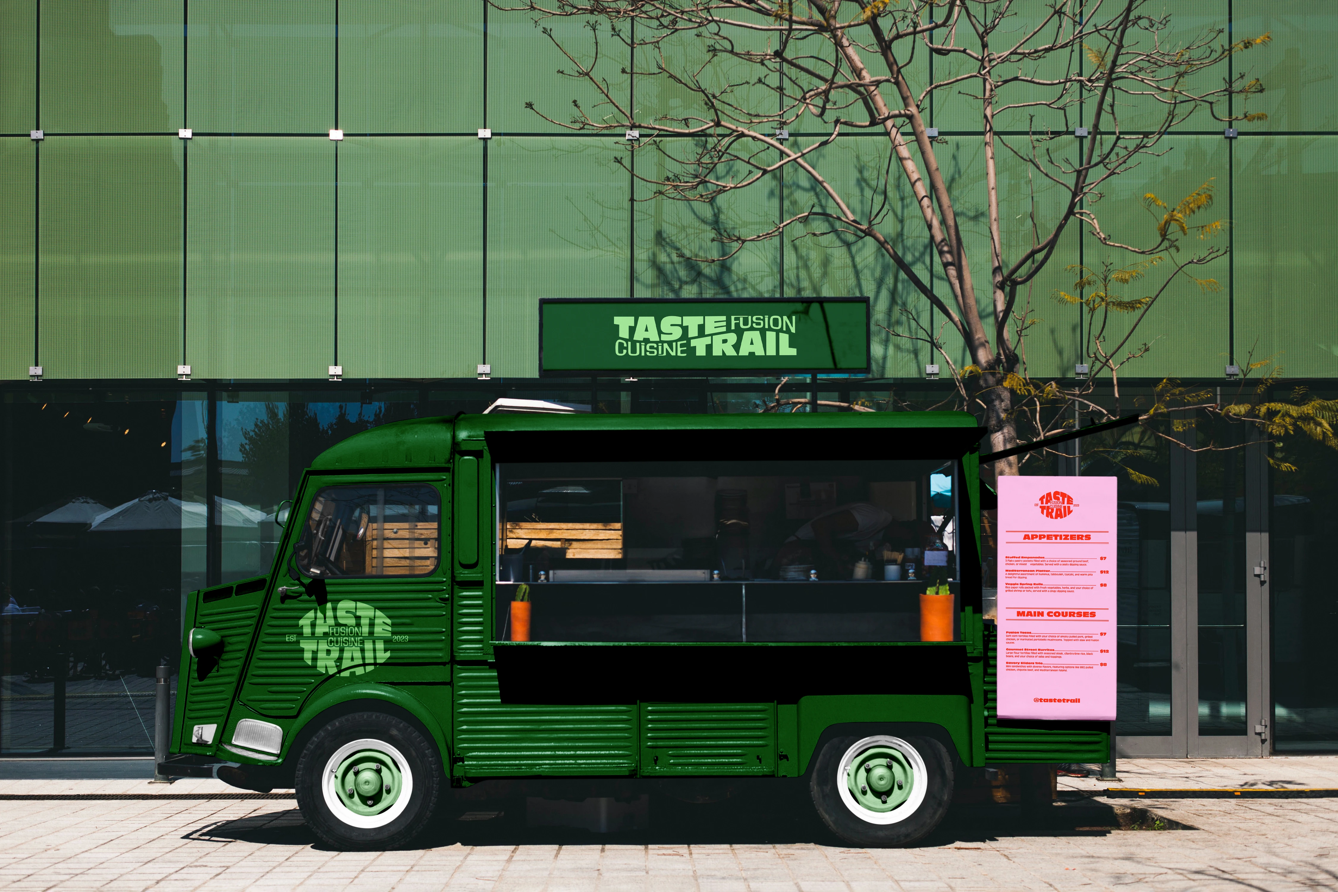 Food Truck Mockup