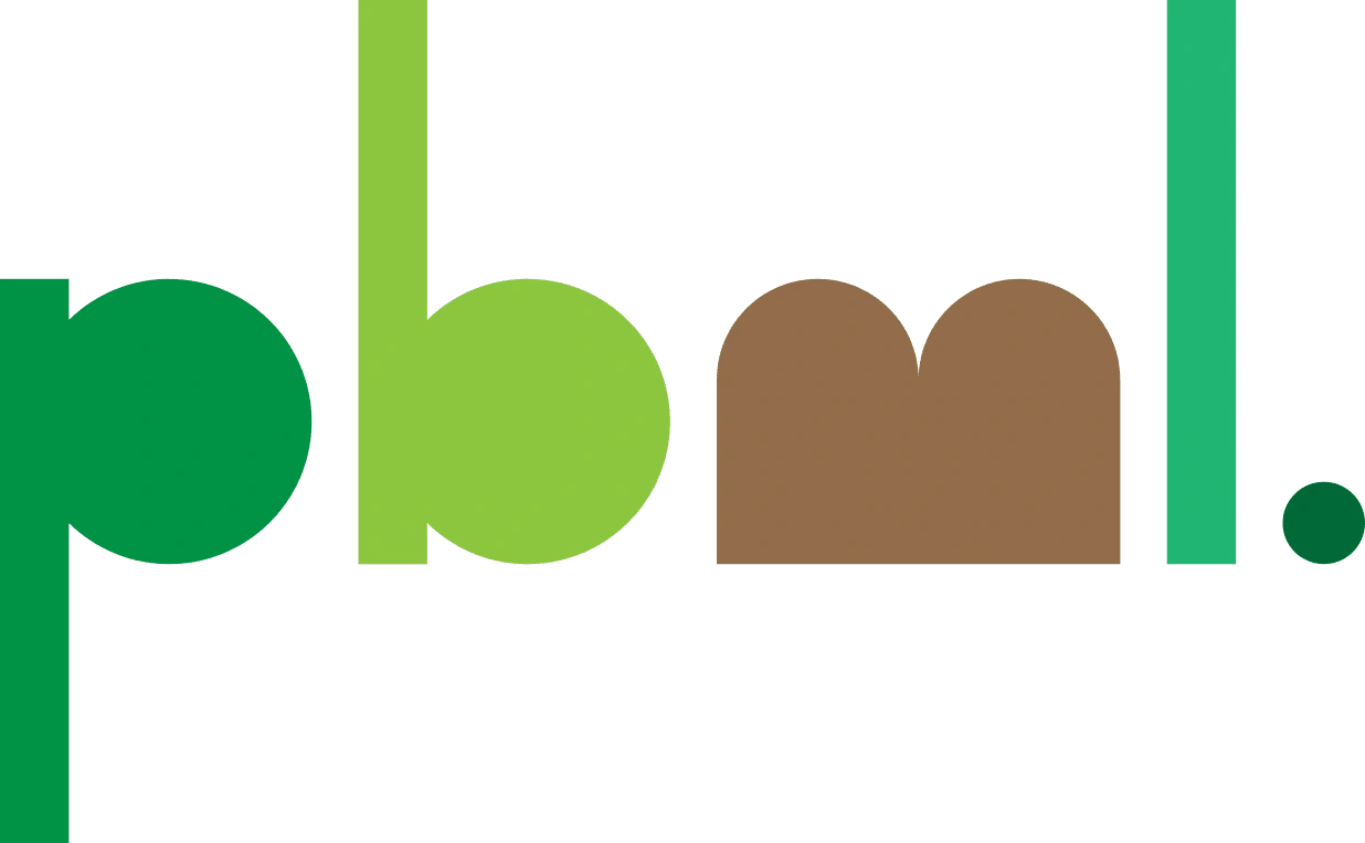 Official, acronym-style logo for Plant-Based, Melanin Laced