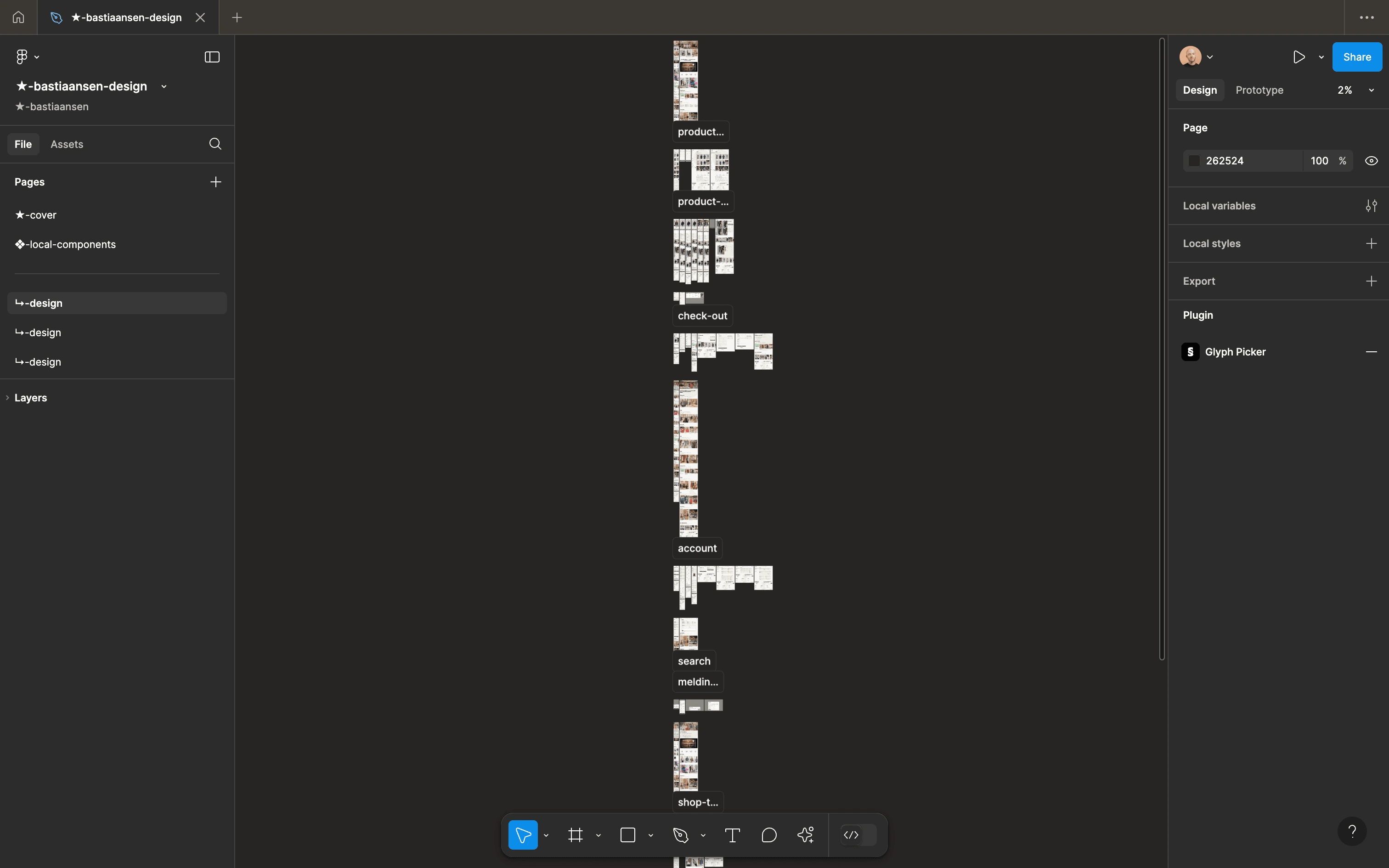 Behind the scenes in Figma