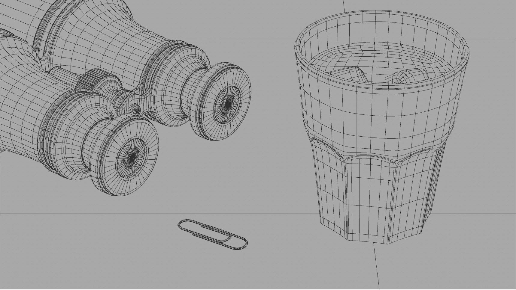 Night Before the Expedition I - Wireframe